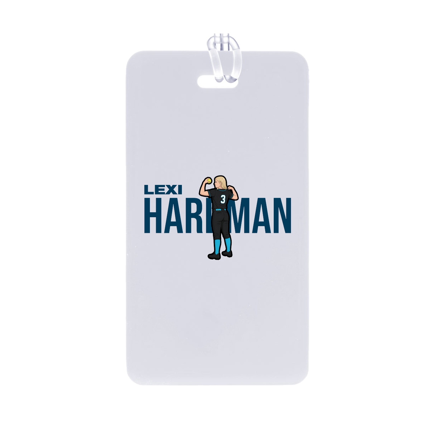 Bag Tag — Player Name in Classic
