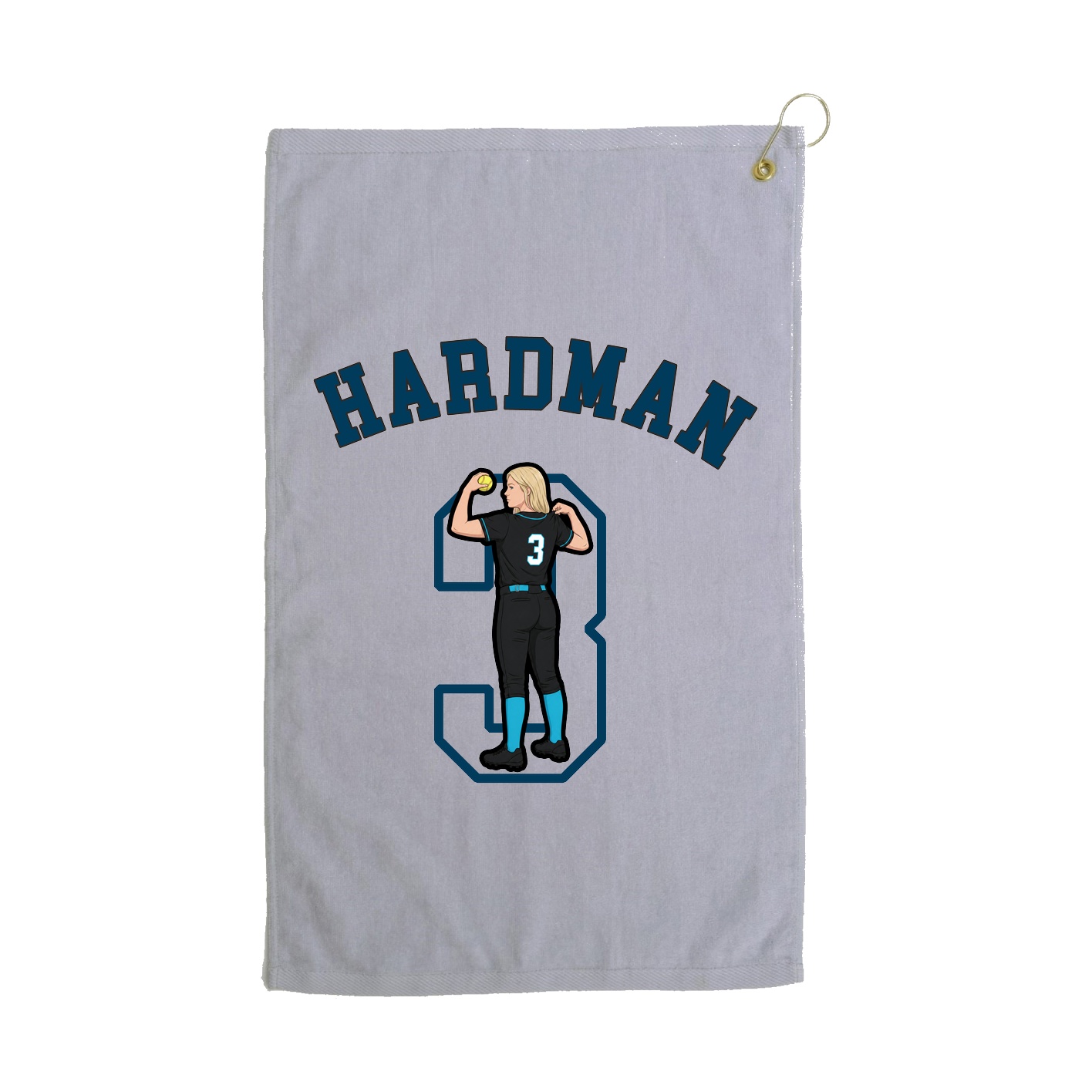 Golf Towel — Shirsey Arch in Grey