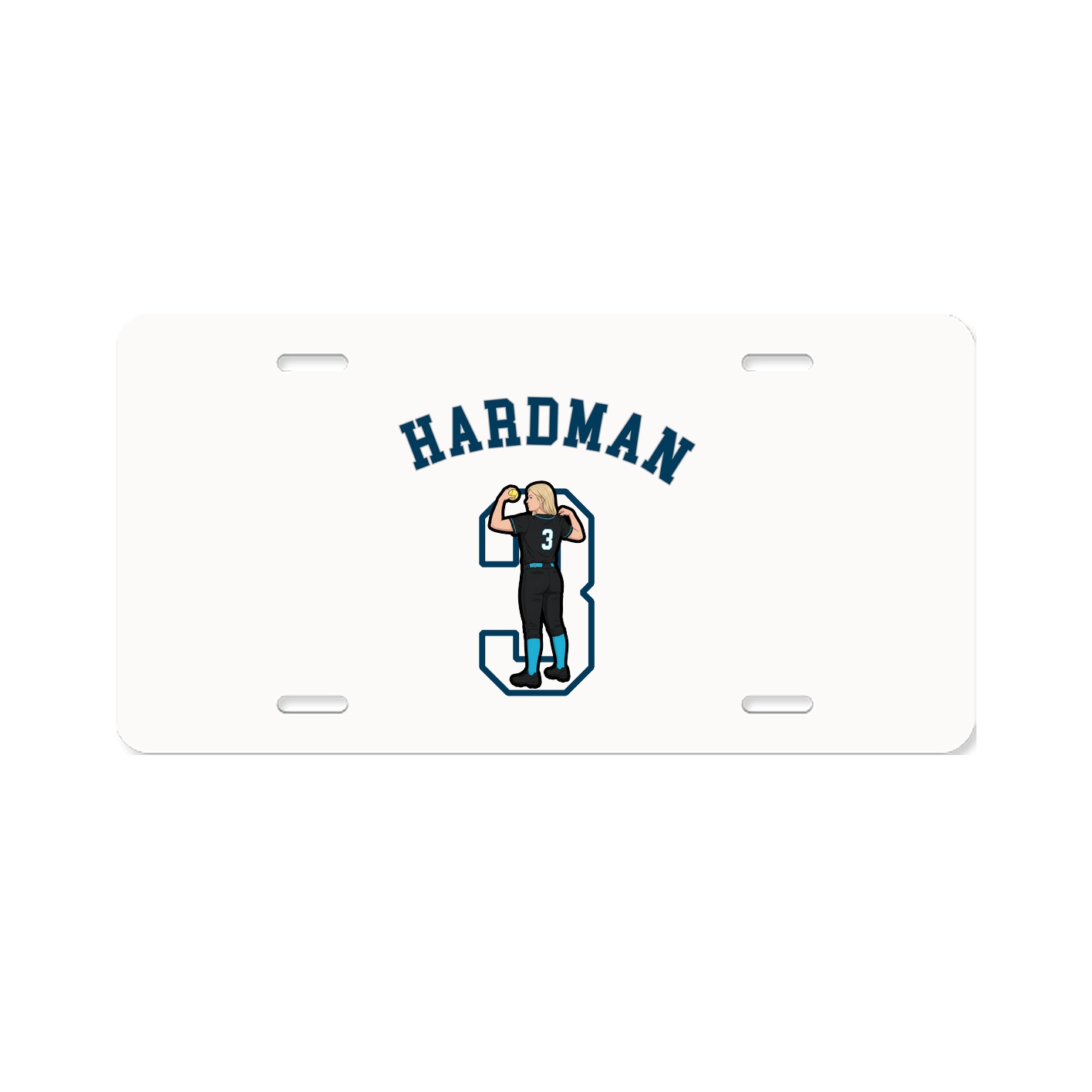 License Plate — Shirsey Arch in Classic
