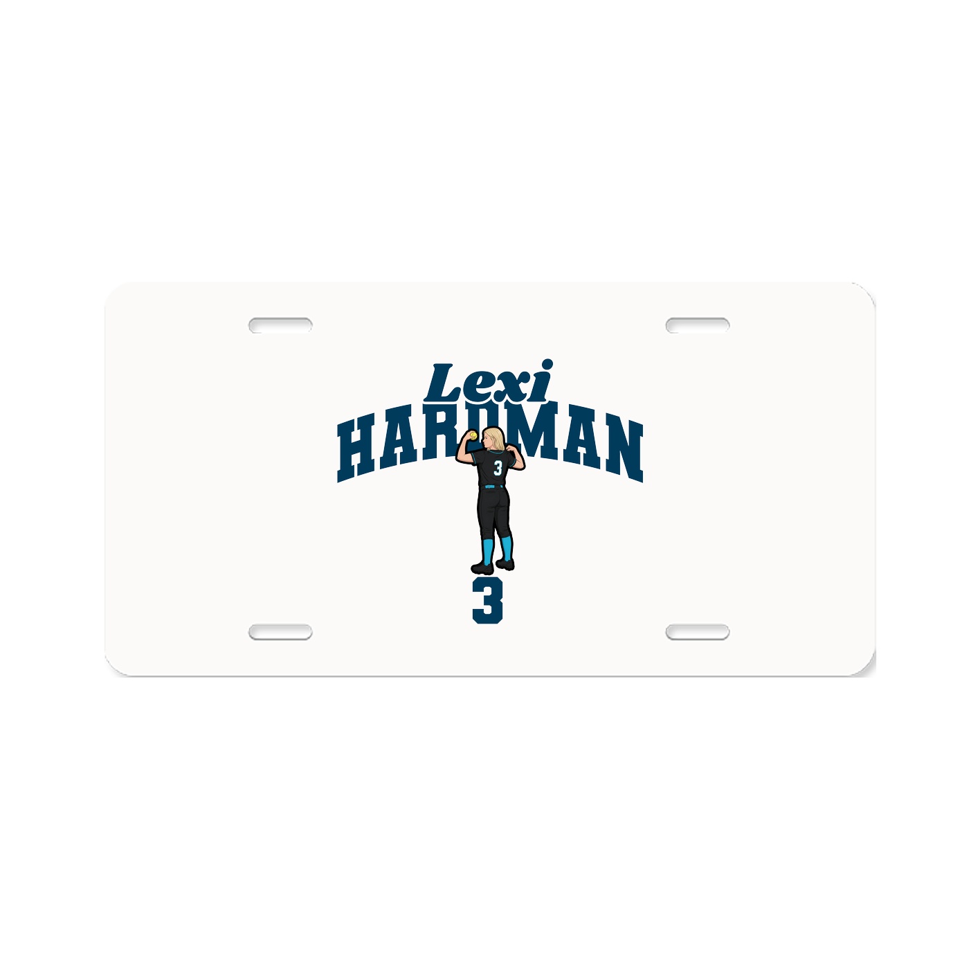License Plate — Signature Arch in Classic