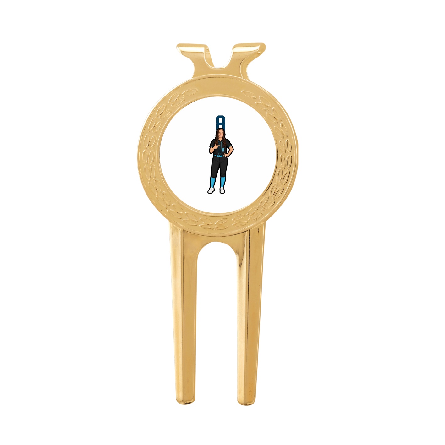 Divot Tool with Ball Marker — Number Top in Classic