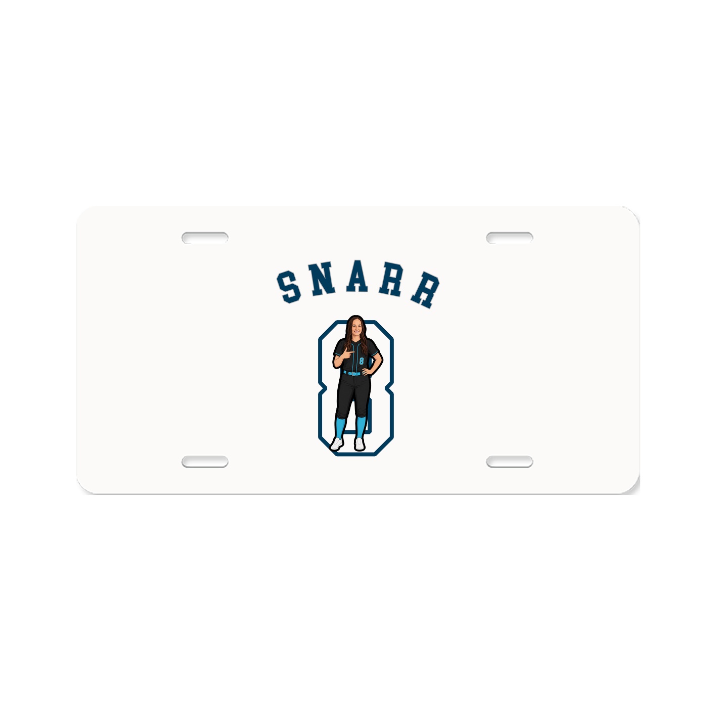 License Plate — Shirsey Arch in Classic