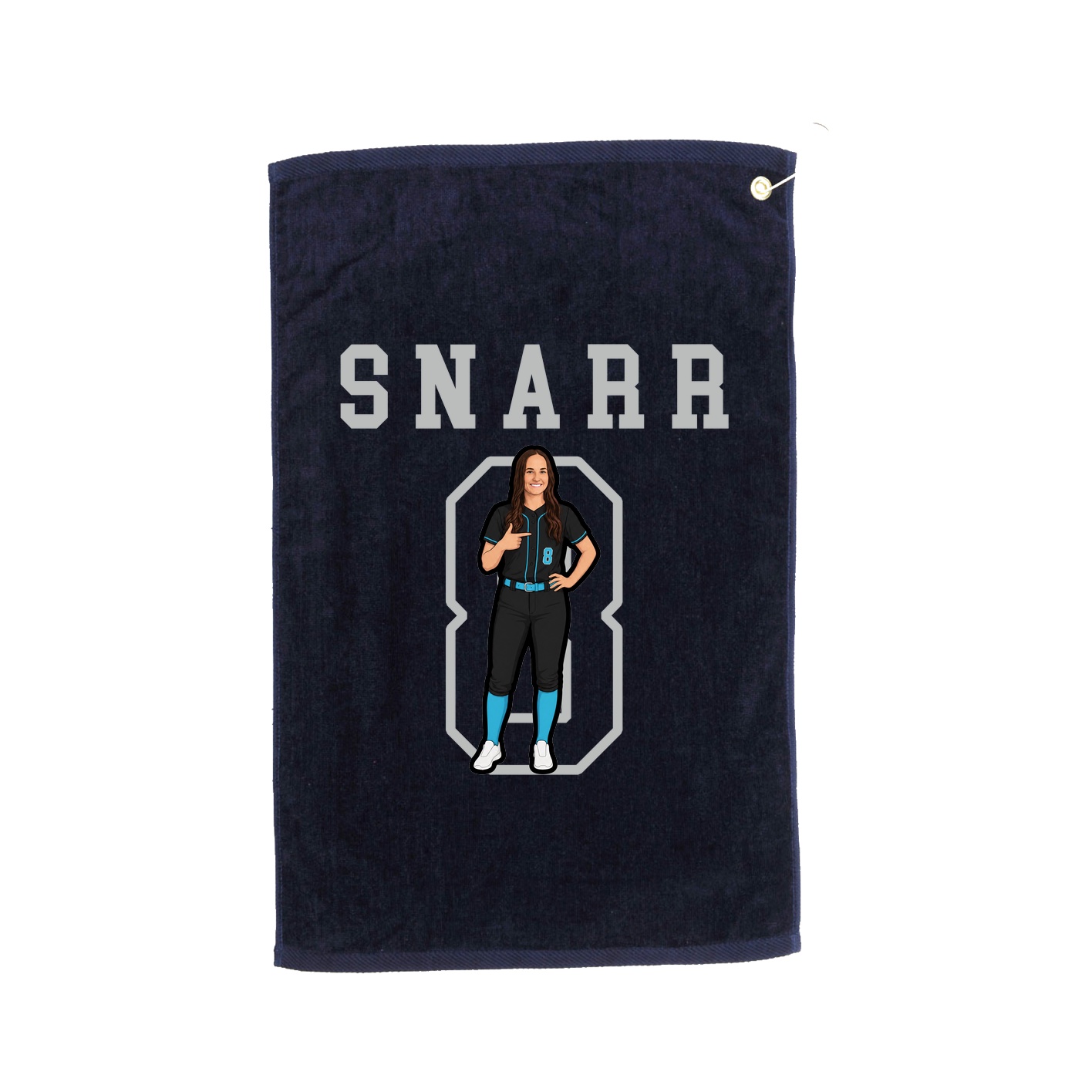 Golf Towel — Shirsey in Navy