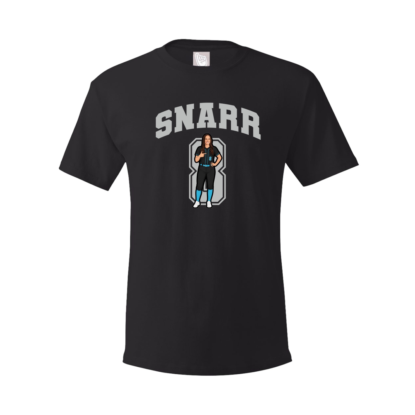 Tee — Number in Black