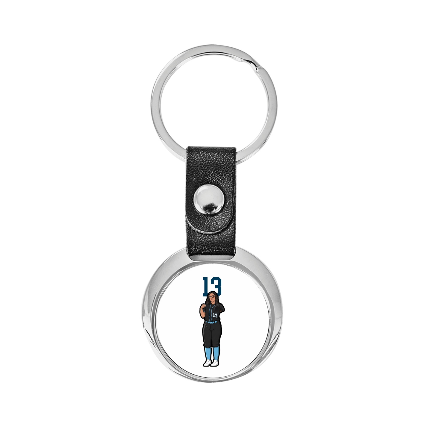 Key Chain — Number Top in Classic