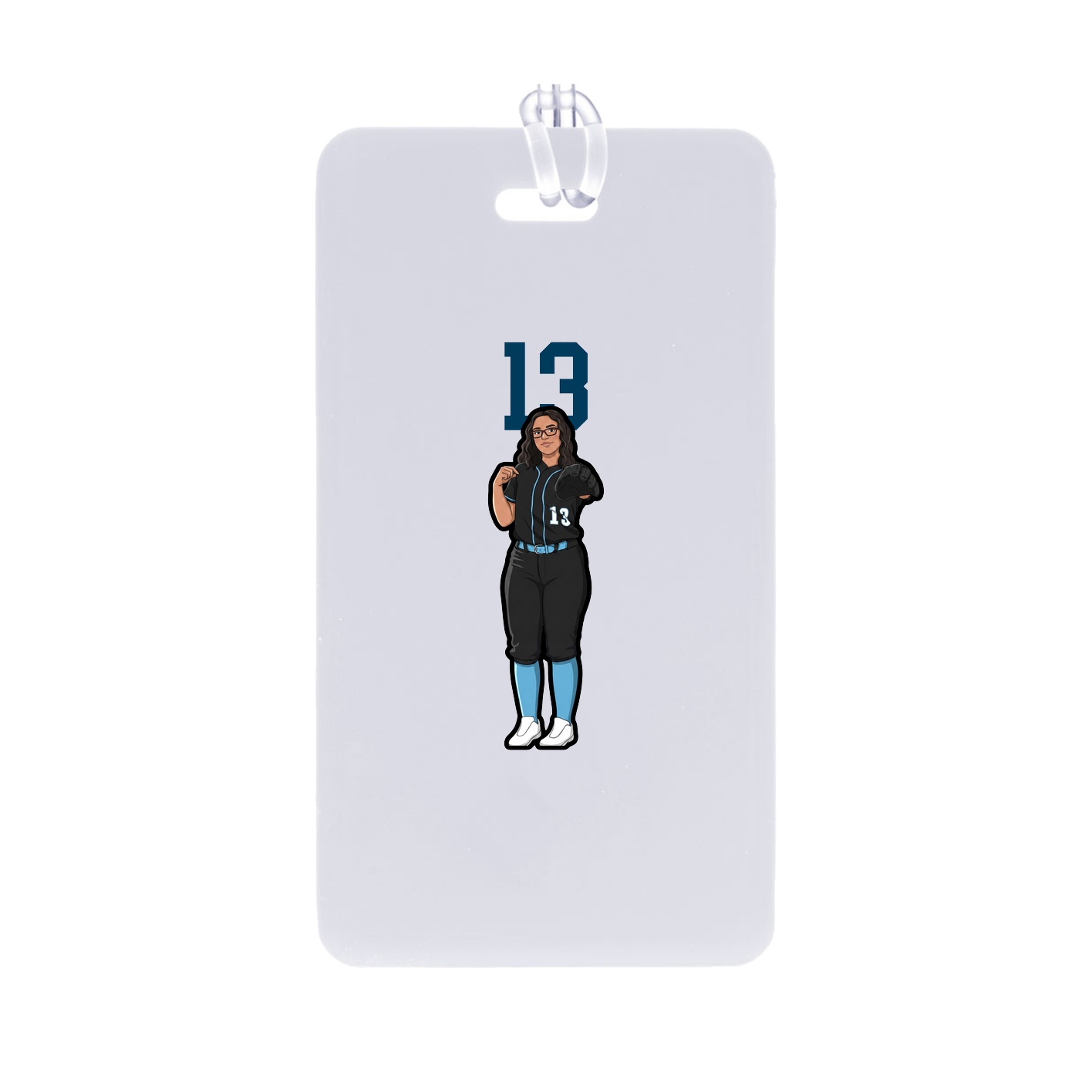 Bag Tag — Number Top in Classic