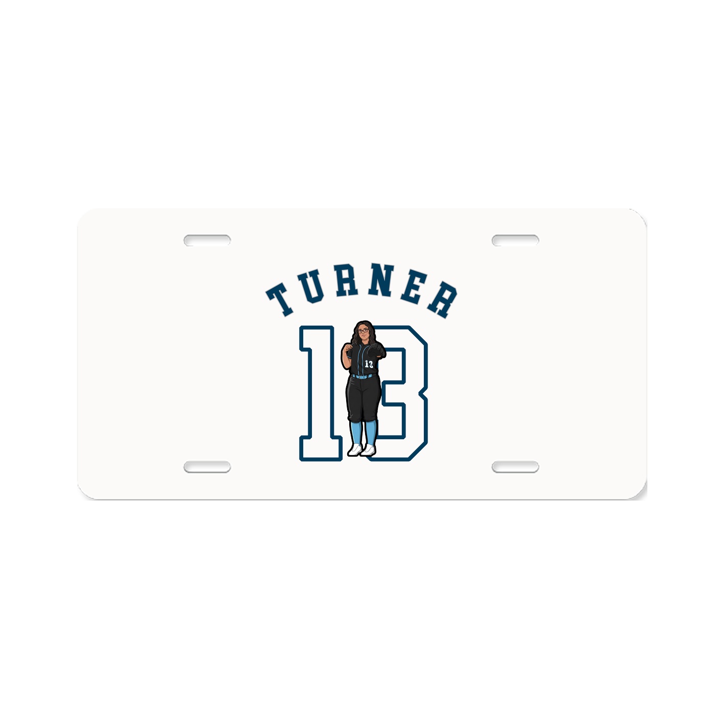 License Plate — Shirsey Arch in Classic
