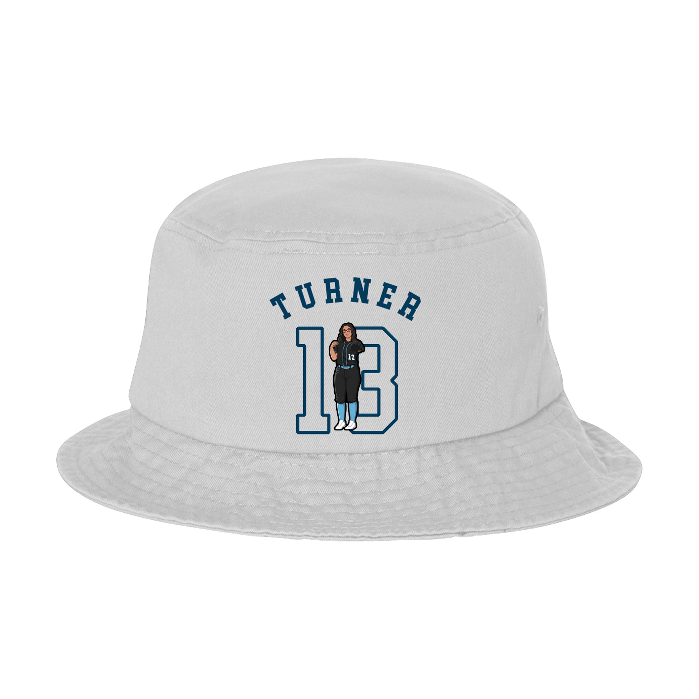 Bucket Cap — Shirsey Arch in White