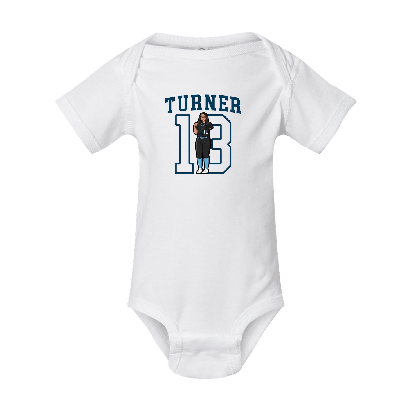 Baby Onesie — Shirsey in White