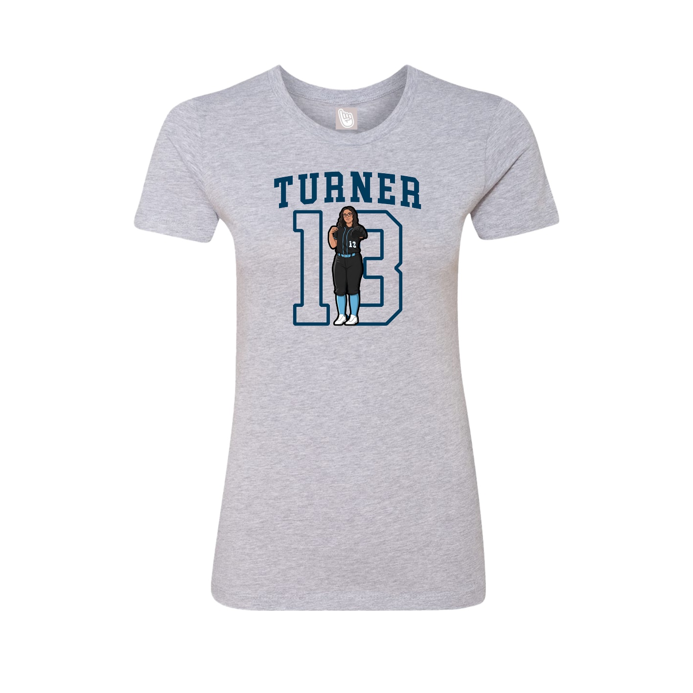 Womens Tee — Shirsey in Grey