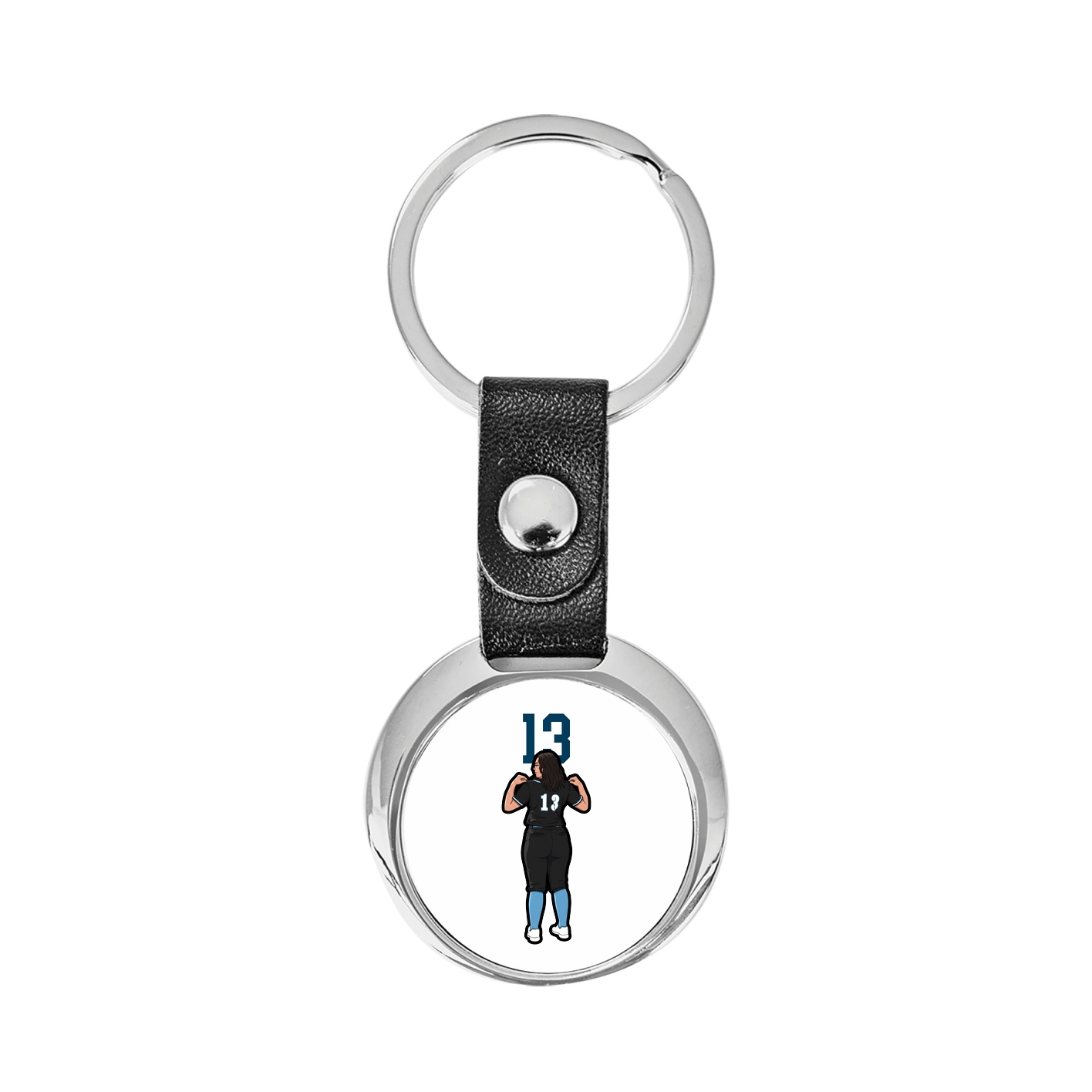 Key Chain — Number Top in Classic