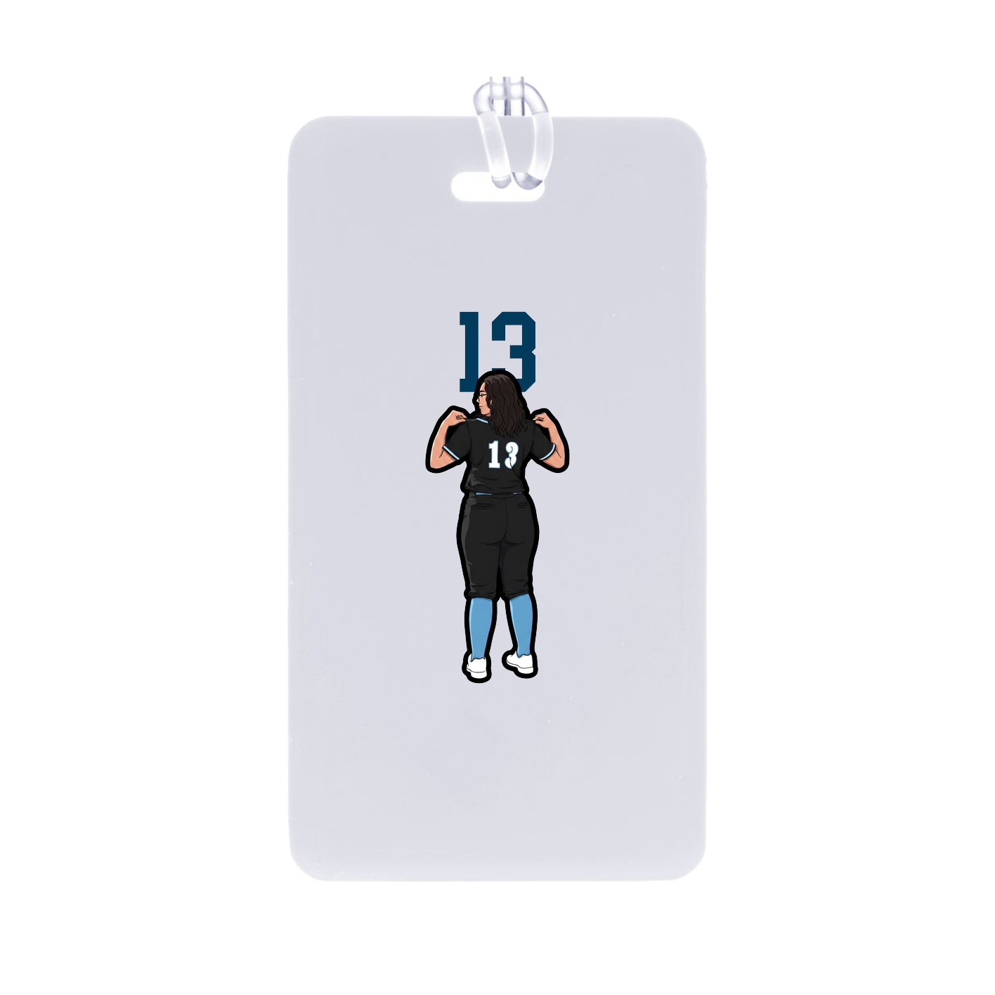 Bag Tag — Number Top in Classic