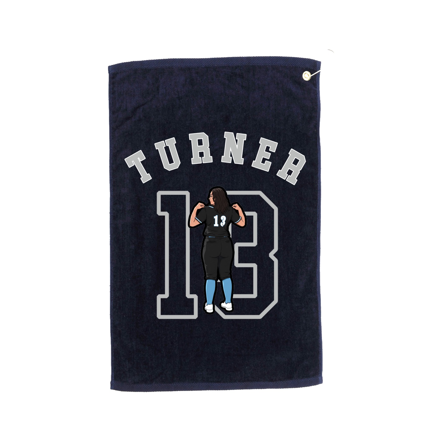 Golf Towel — Shirsey Arch in Navy