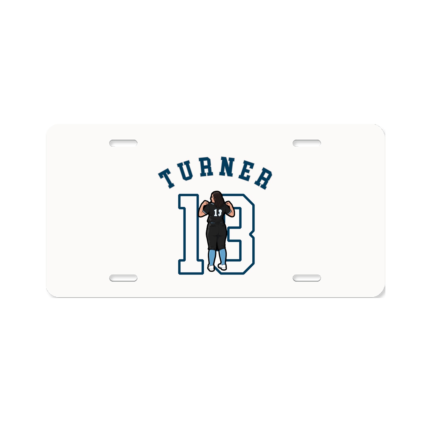 License Plate — Shirsey Arch in Classic