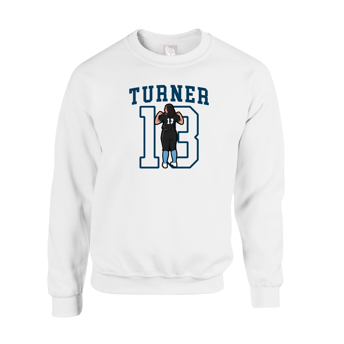 Fleece Crew — Shirsey in White