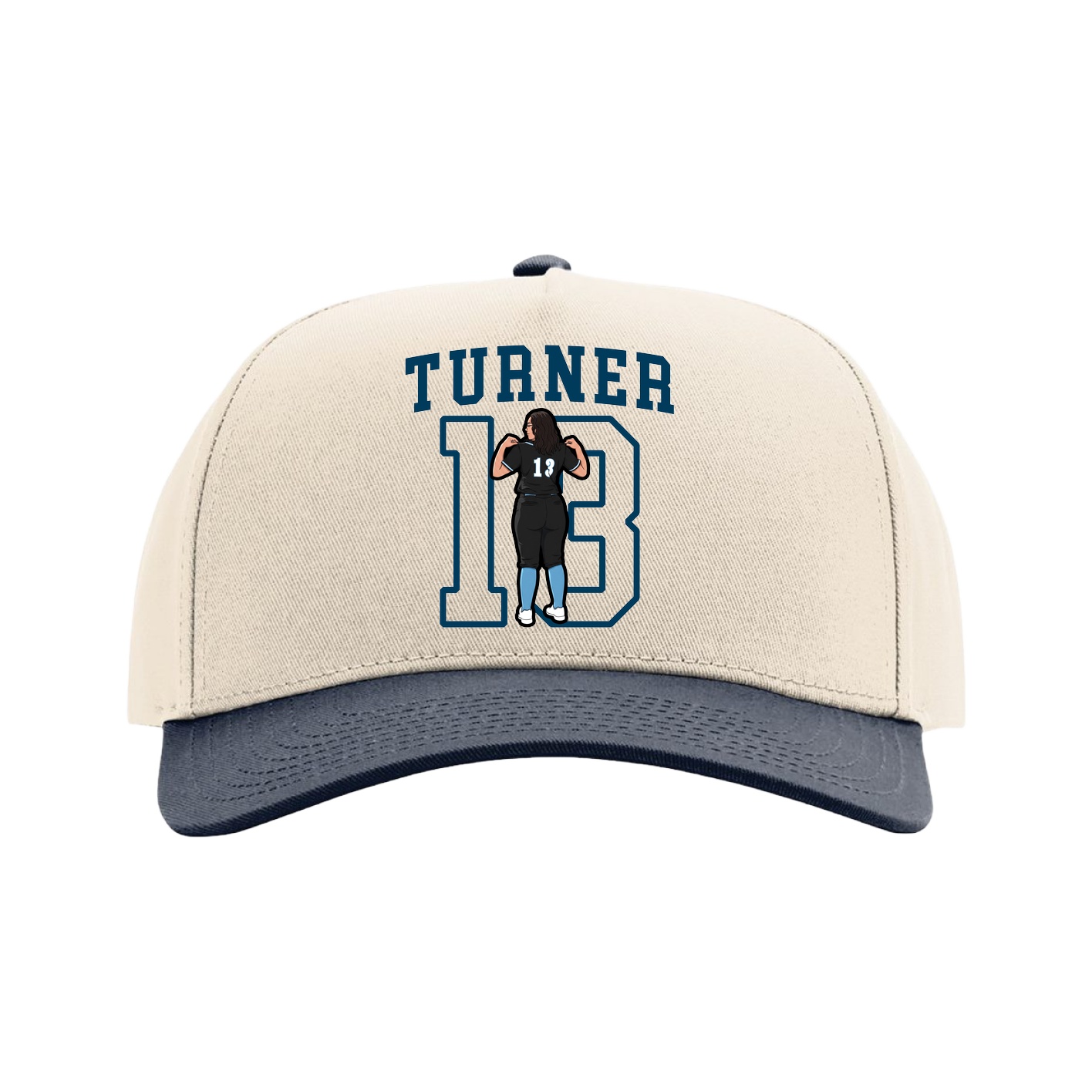 Full Fabric Five-Panel Champ Cap