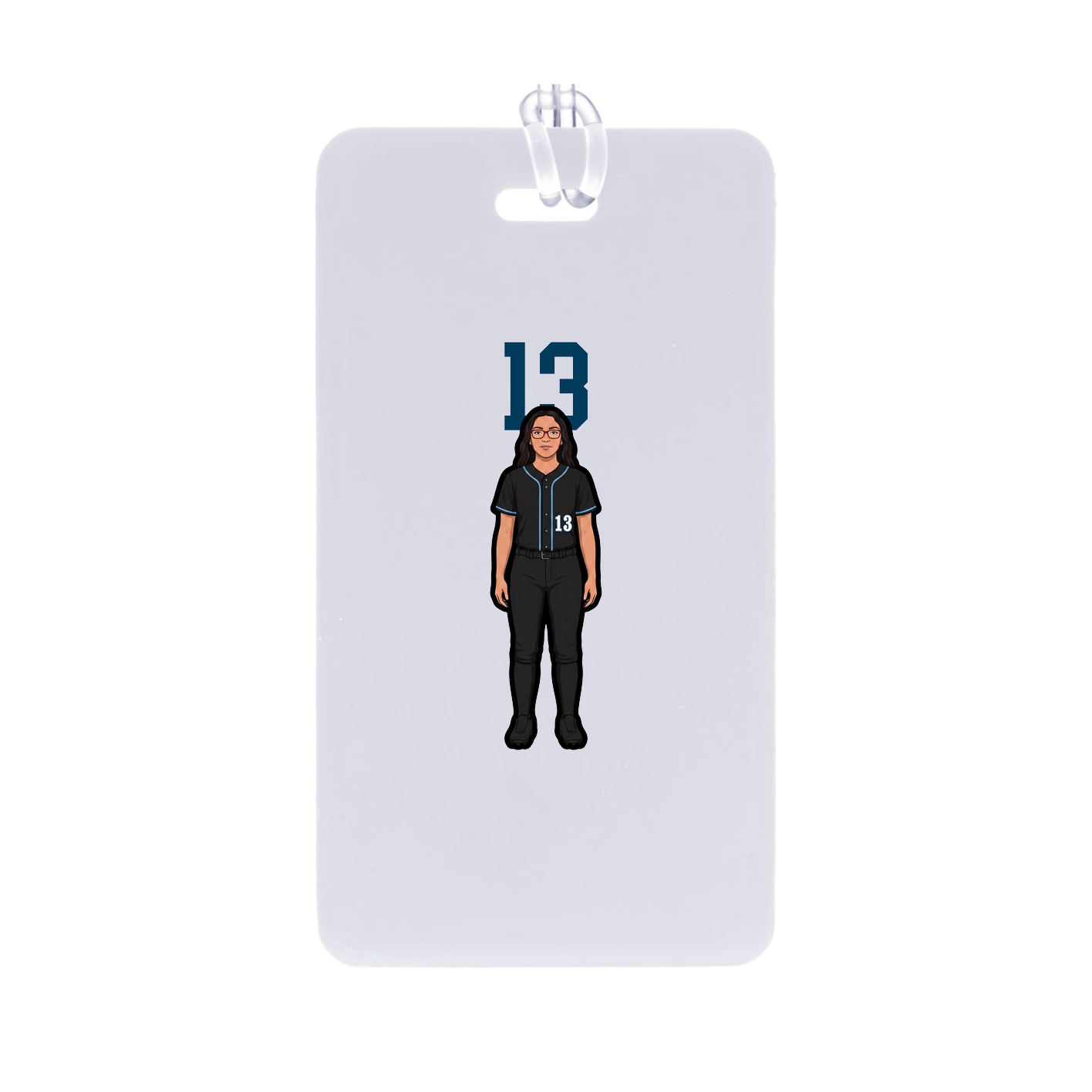 Bag Tag — Number Top in Classic