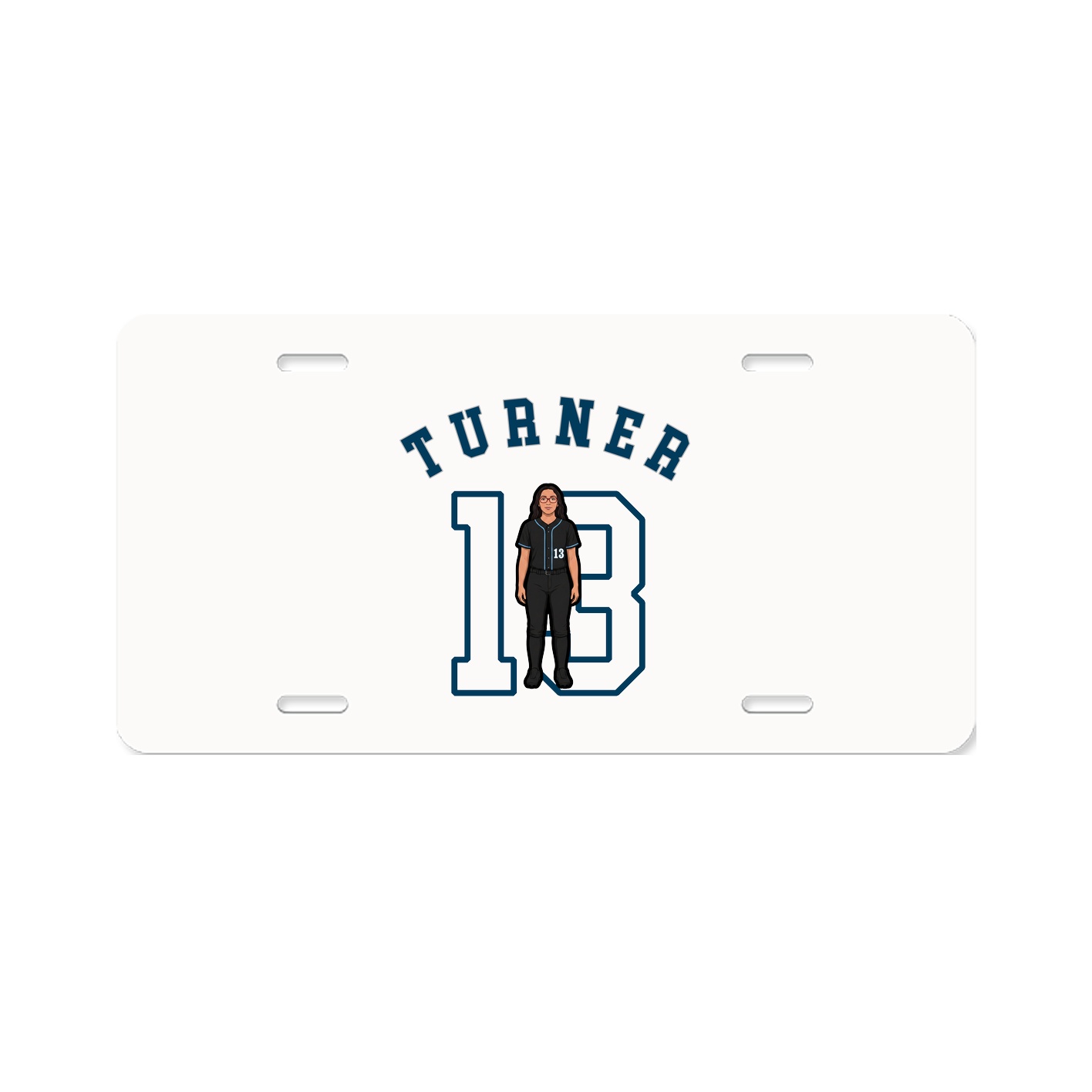 License Plate — Shirsey Arch in Classic