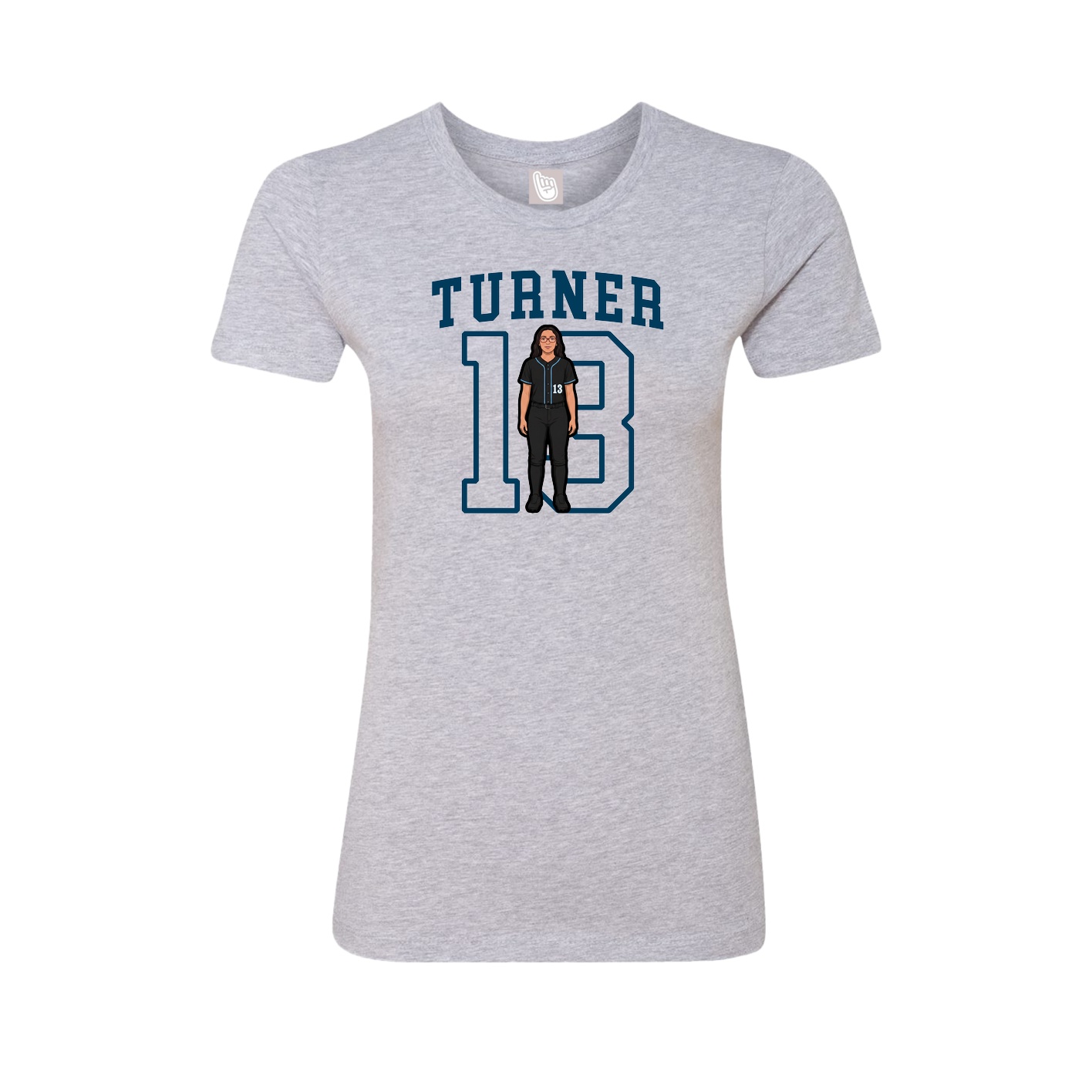 Womens Tee — Shirsey in Grey