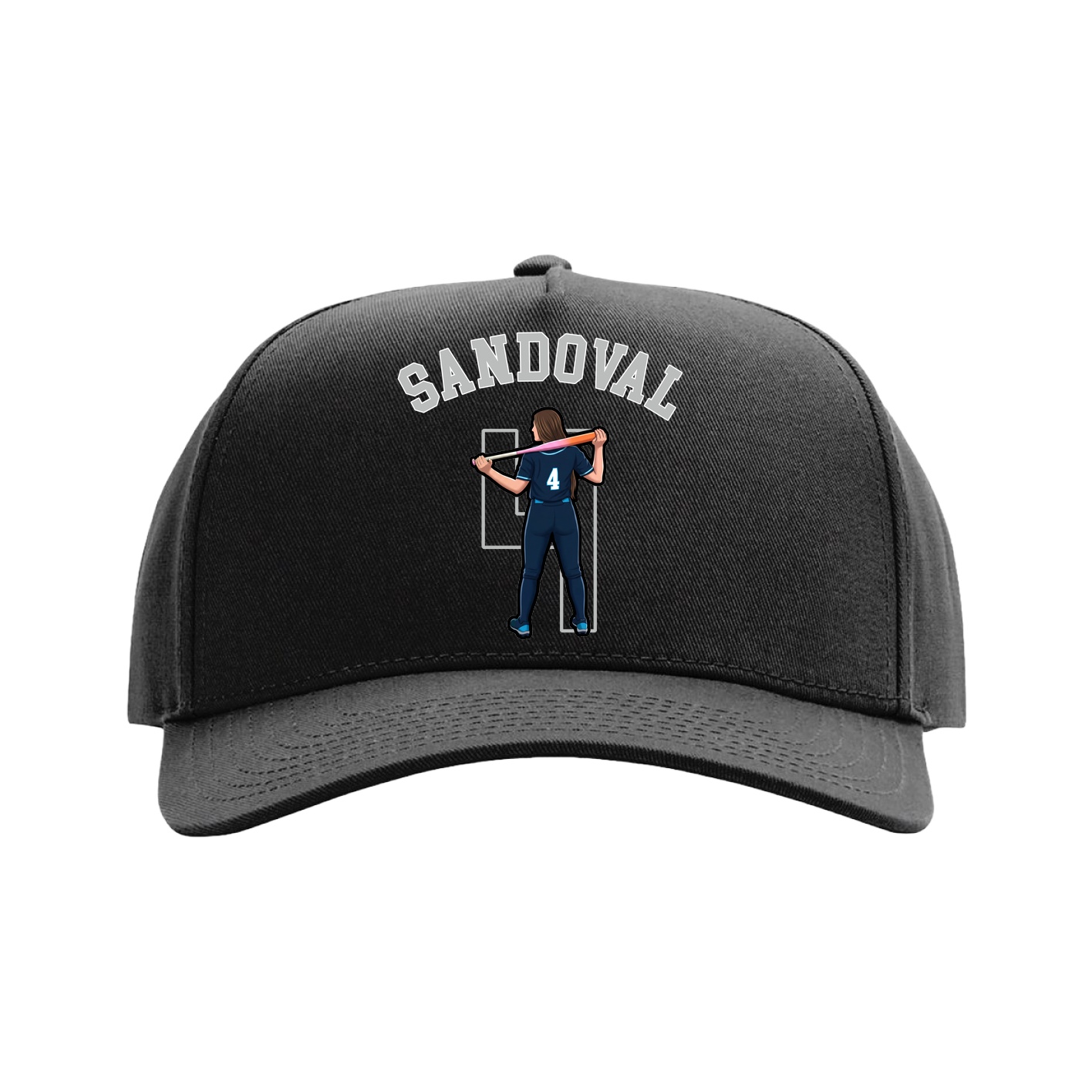 Full Fabric Five-Panel Champ Cap