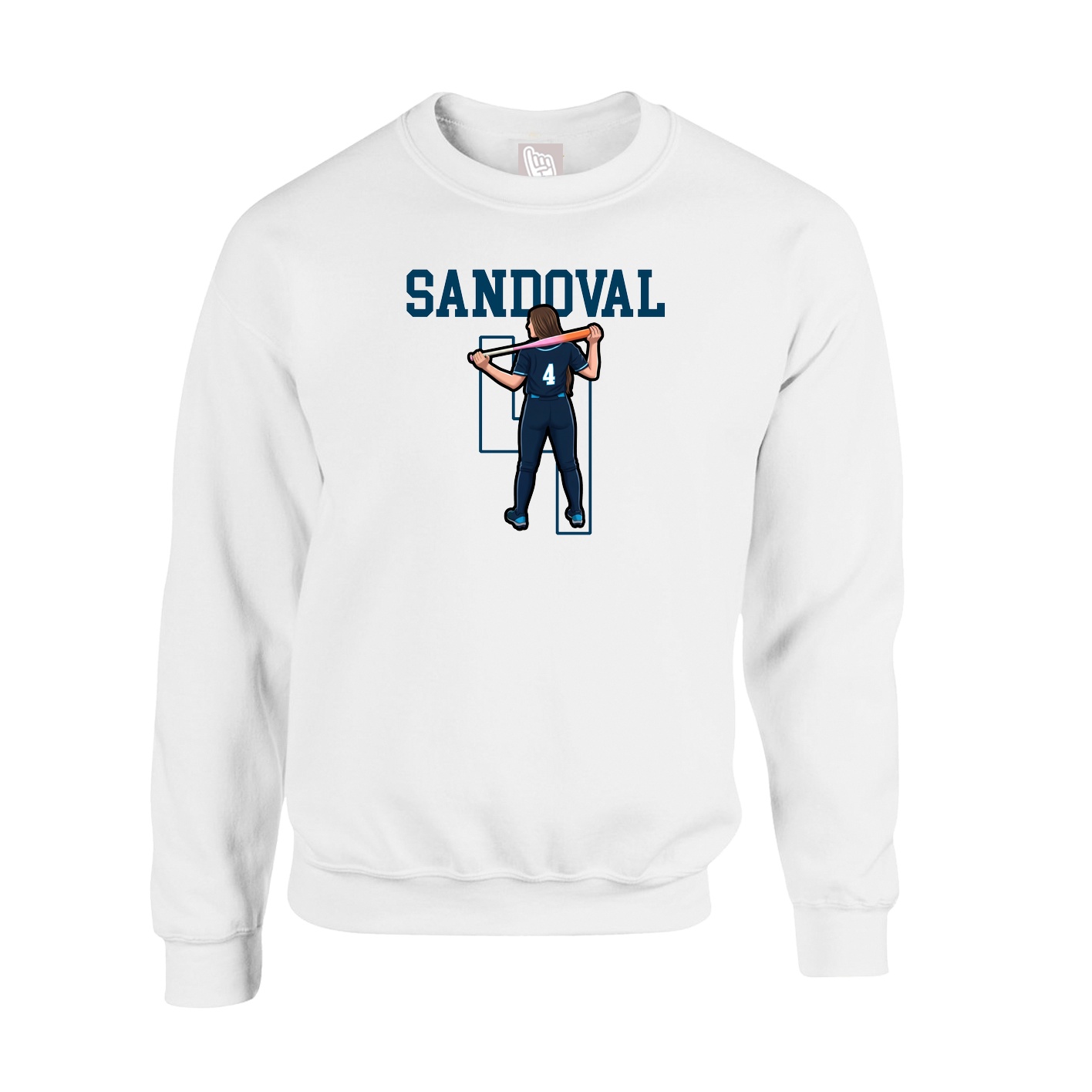 Fleece Crew — Shirsey in White