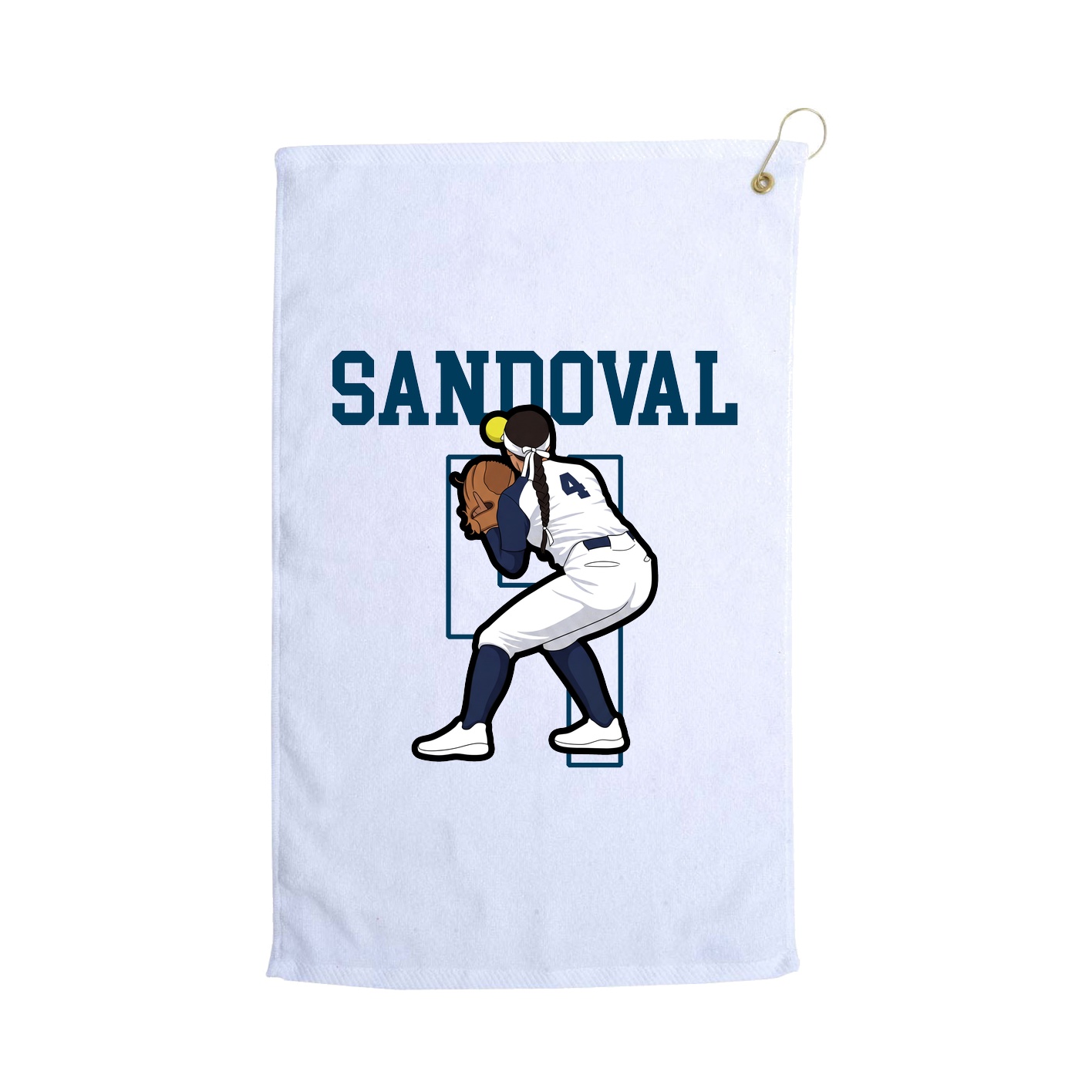 Golf Towel — Shirsey in White