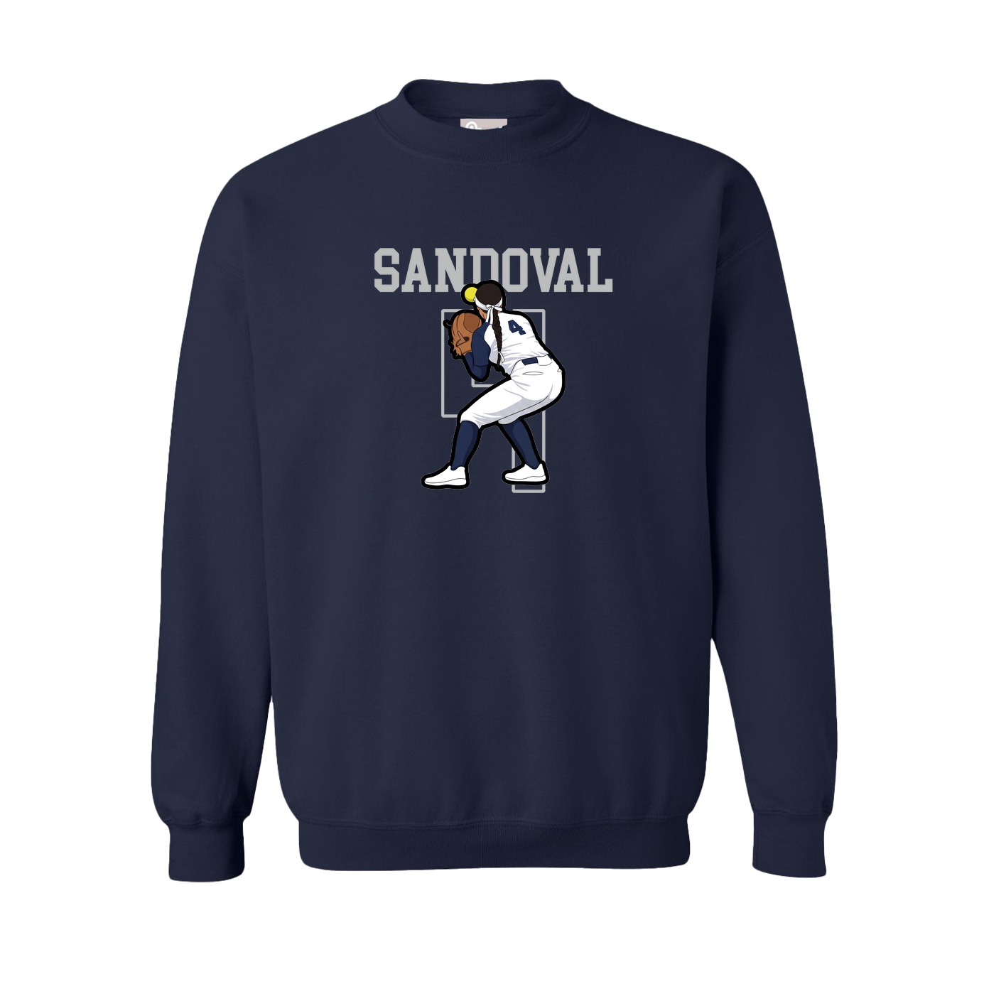 Fleece Crew — Shirsey in Navy