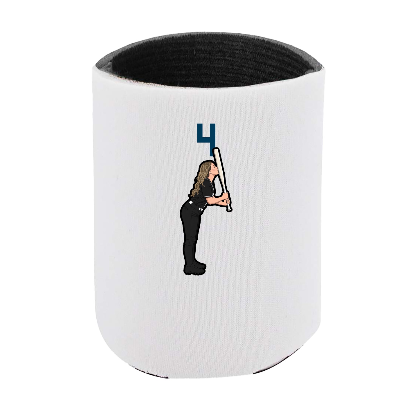 Can Holder — Number Top in White