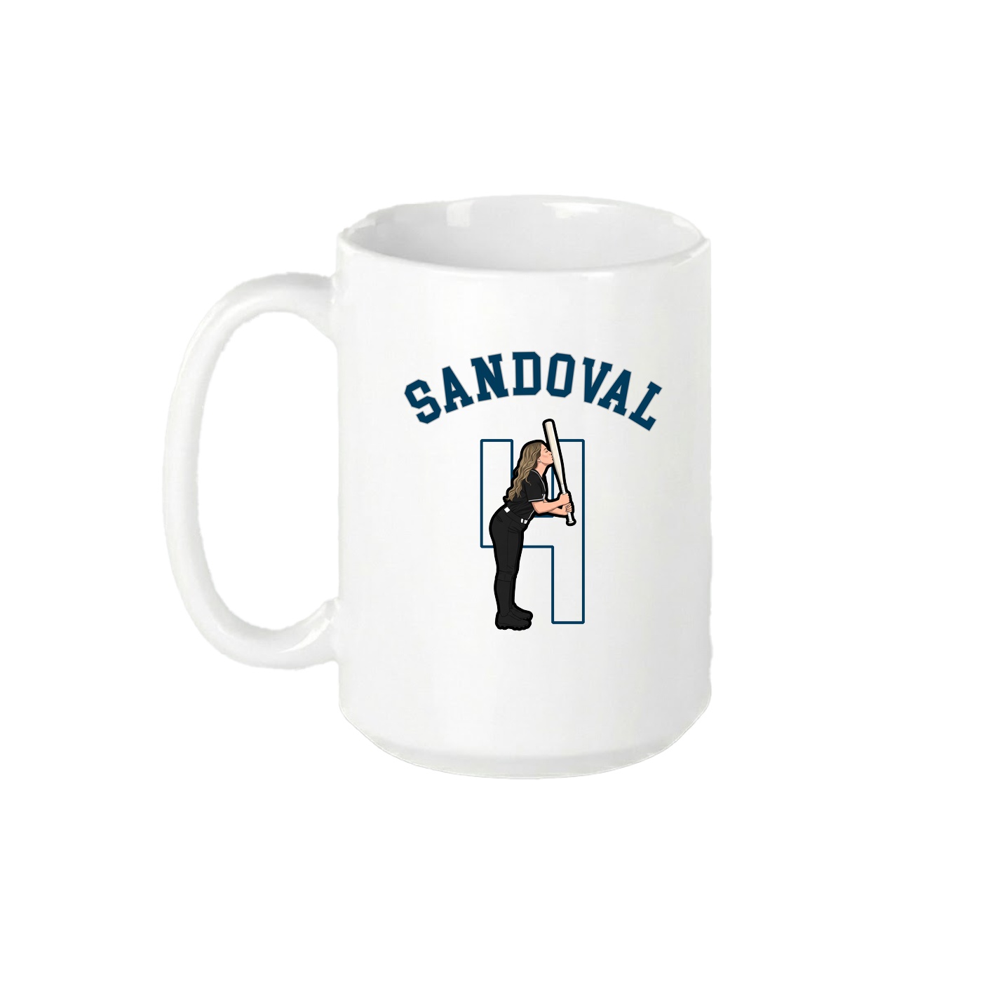 15oz Coffee Mug — Shirsey Arch in White
