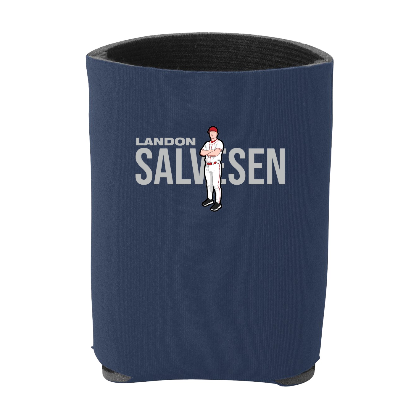 Can Holder — Player Name in Navy