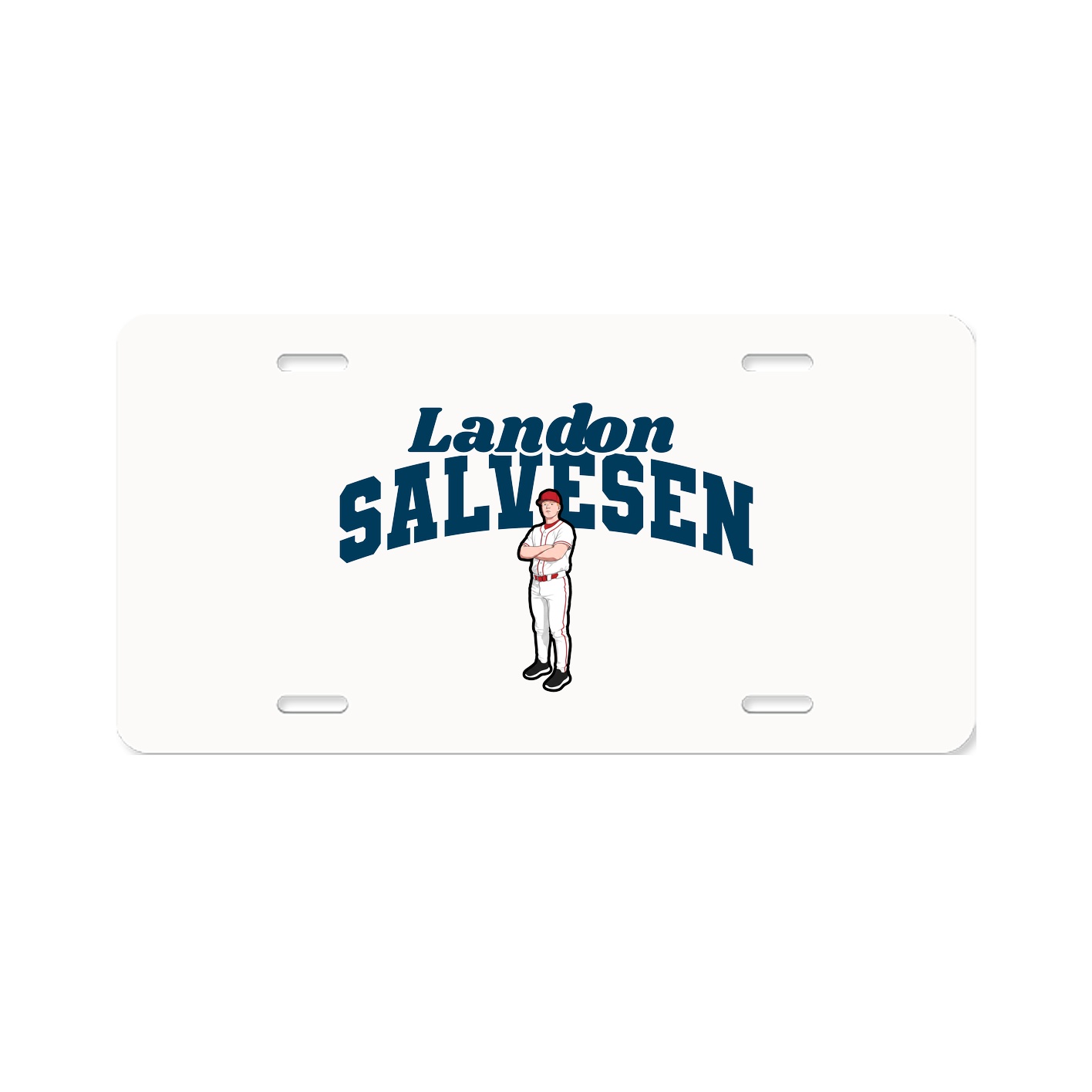License Plate — Signature Arch in Classic