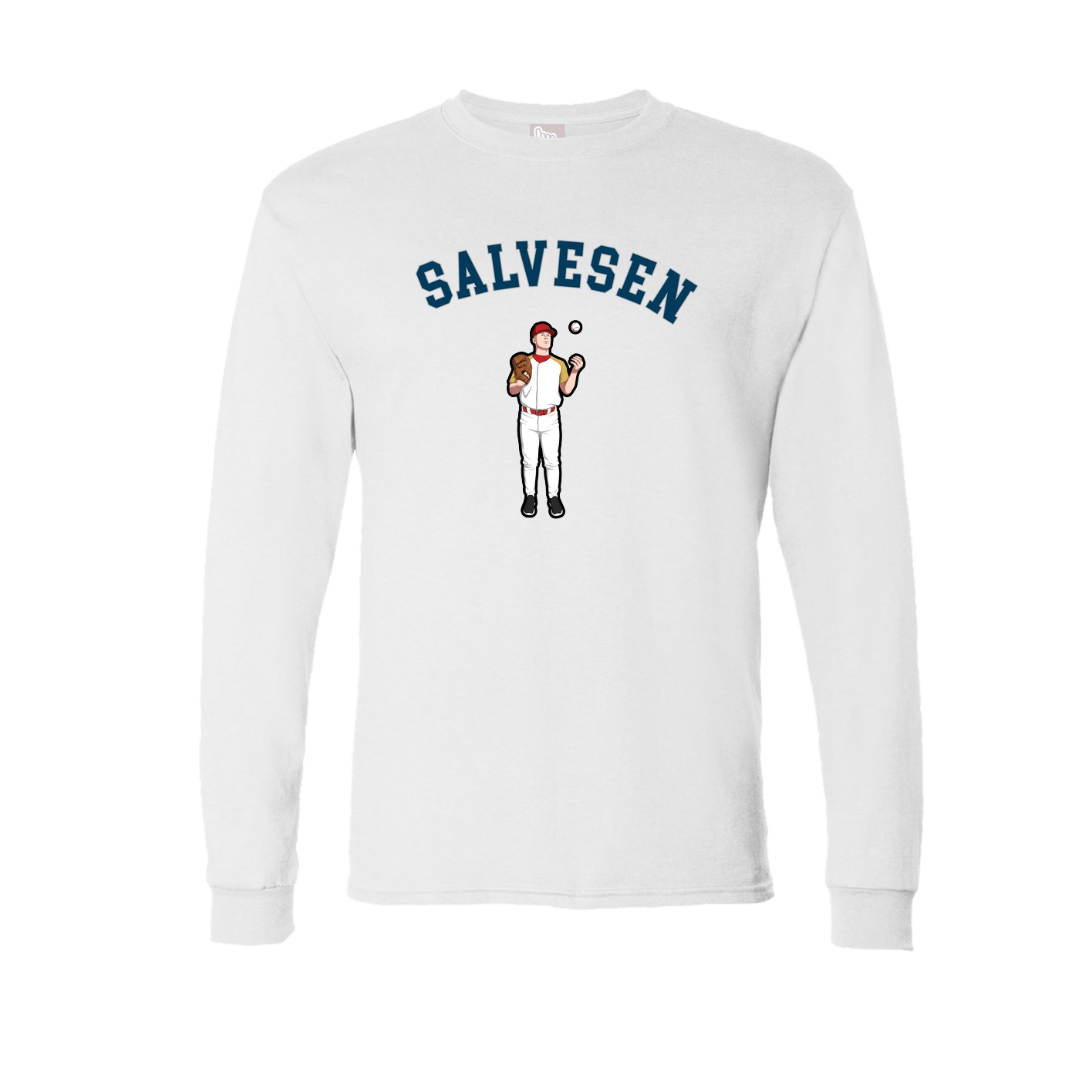Long Sleeve Tee — Shirsey Arch in White