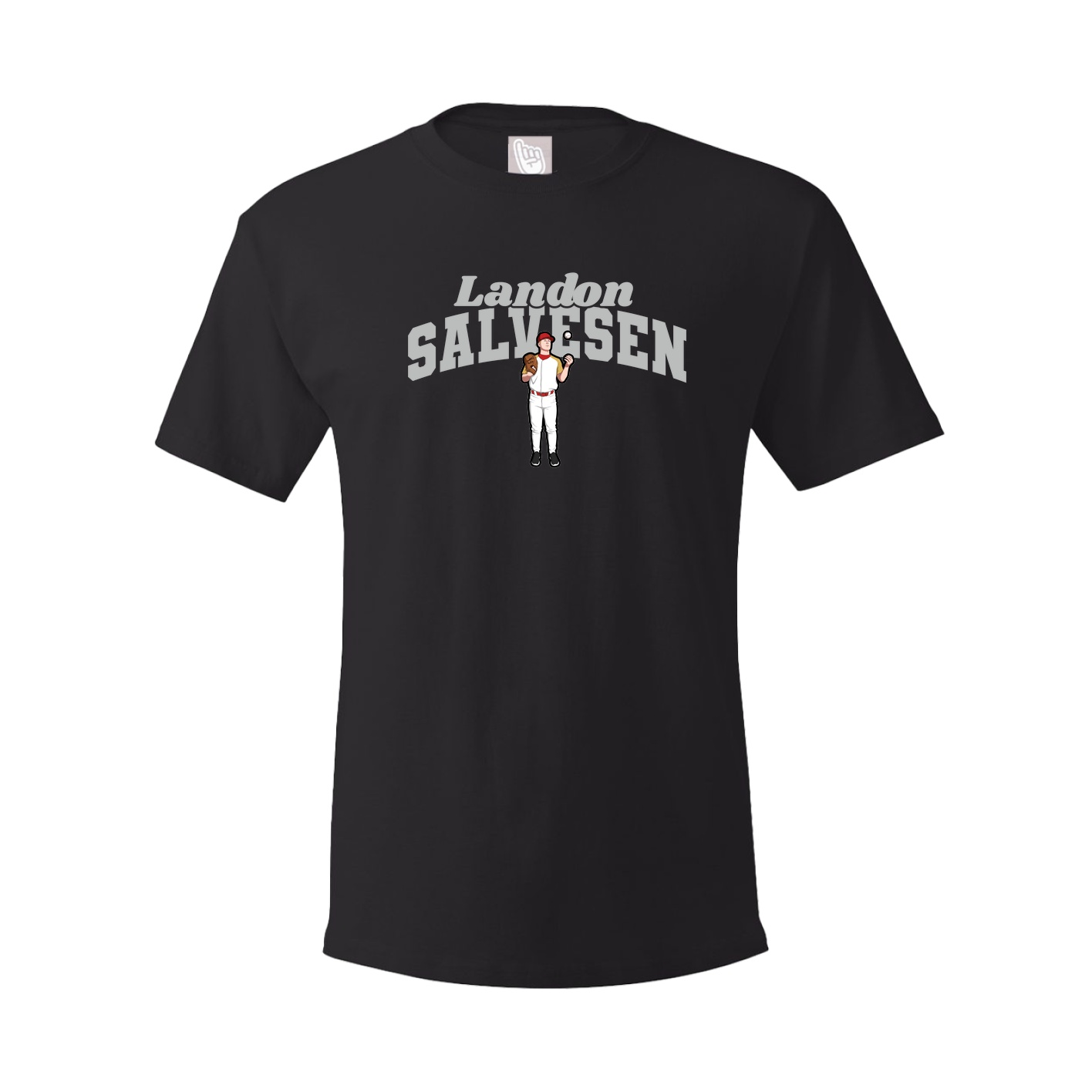 Youth Tee — Signature Arch in Black