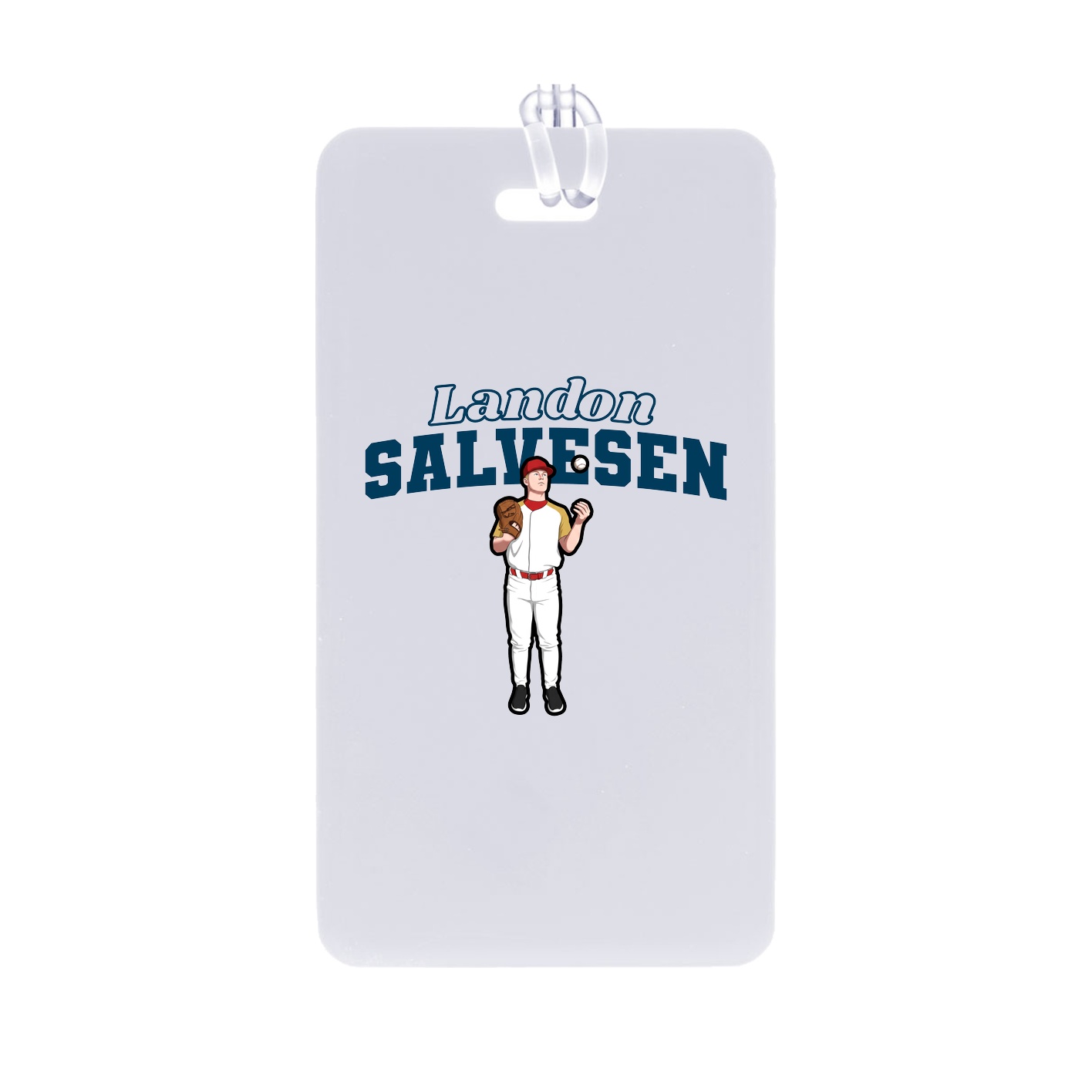 Bag Tag — Name Arch in Classic