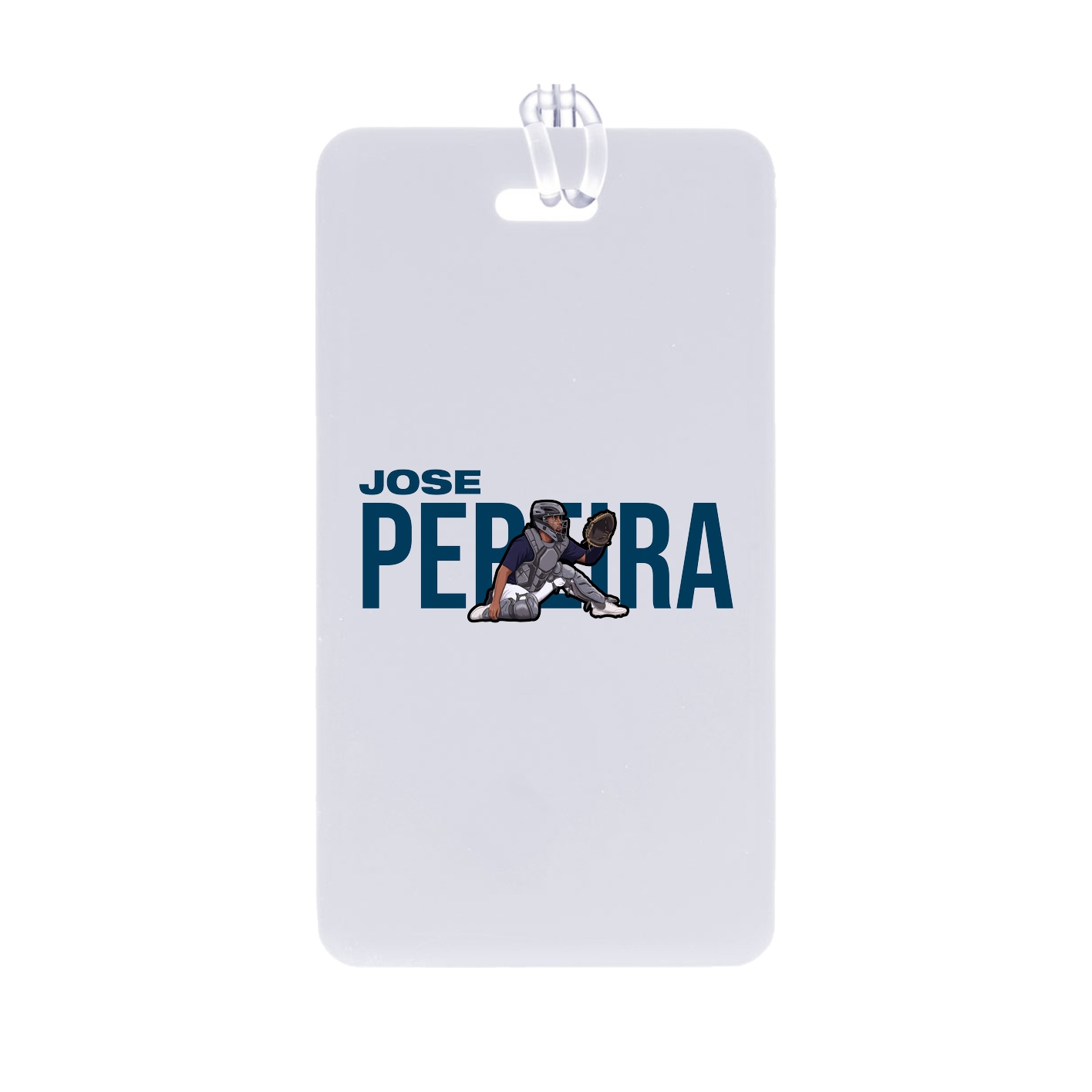 Bag Tag — Player Name in Classic