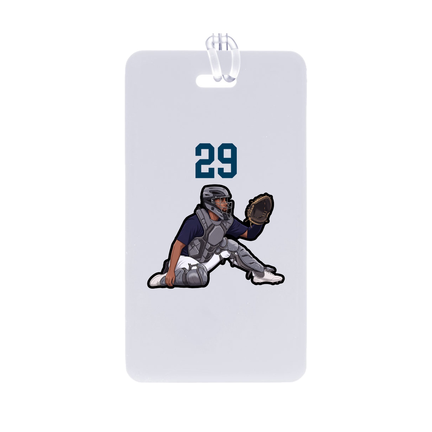 Bag Tag — Number Top in Classic