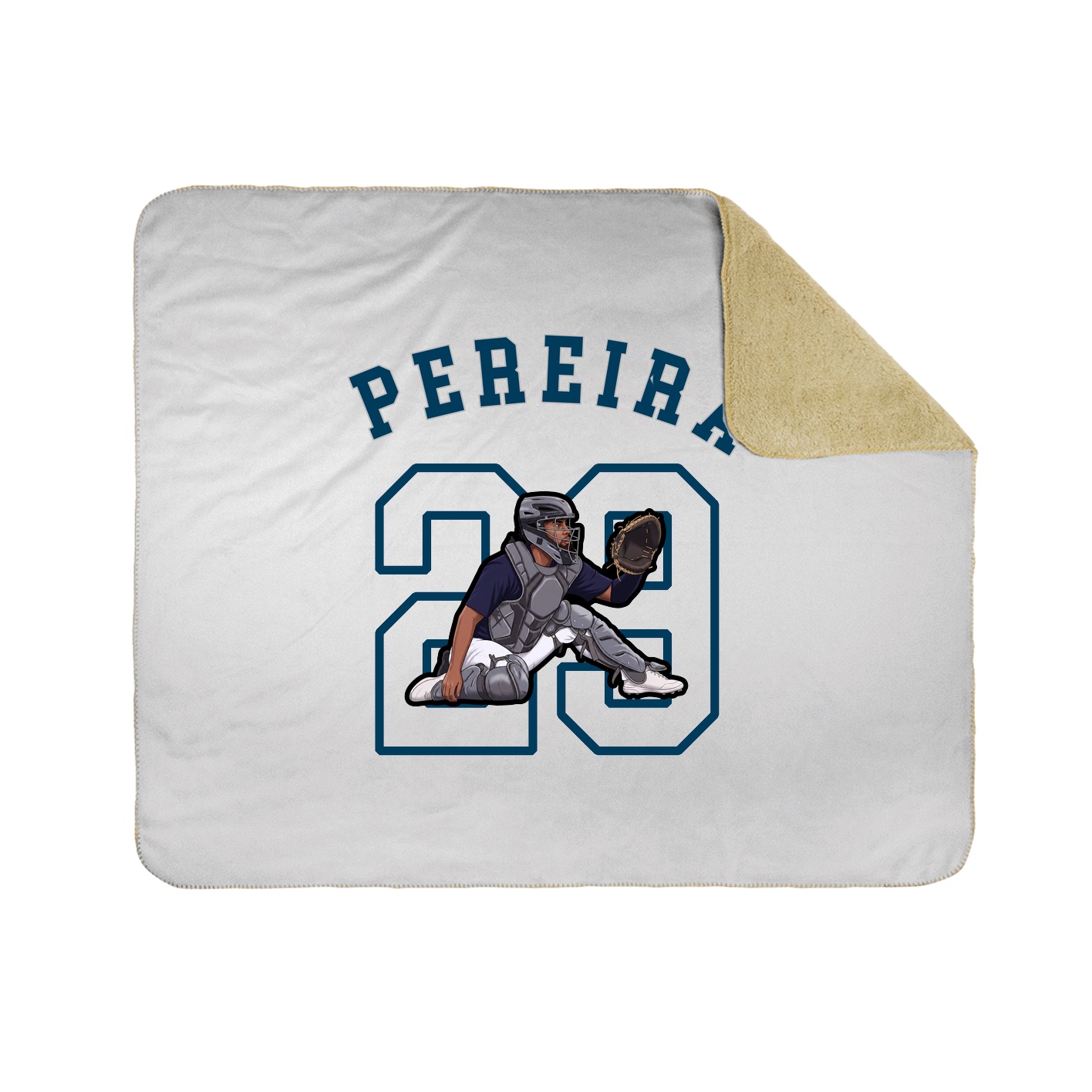 Throw Blanket — Shirsey Arch in White