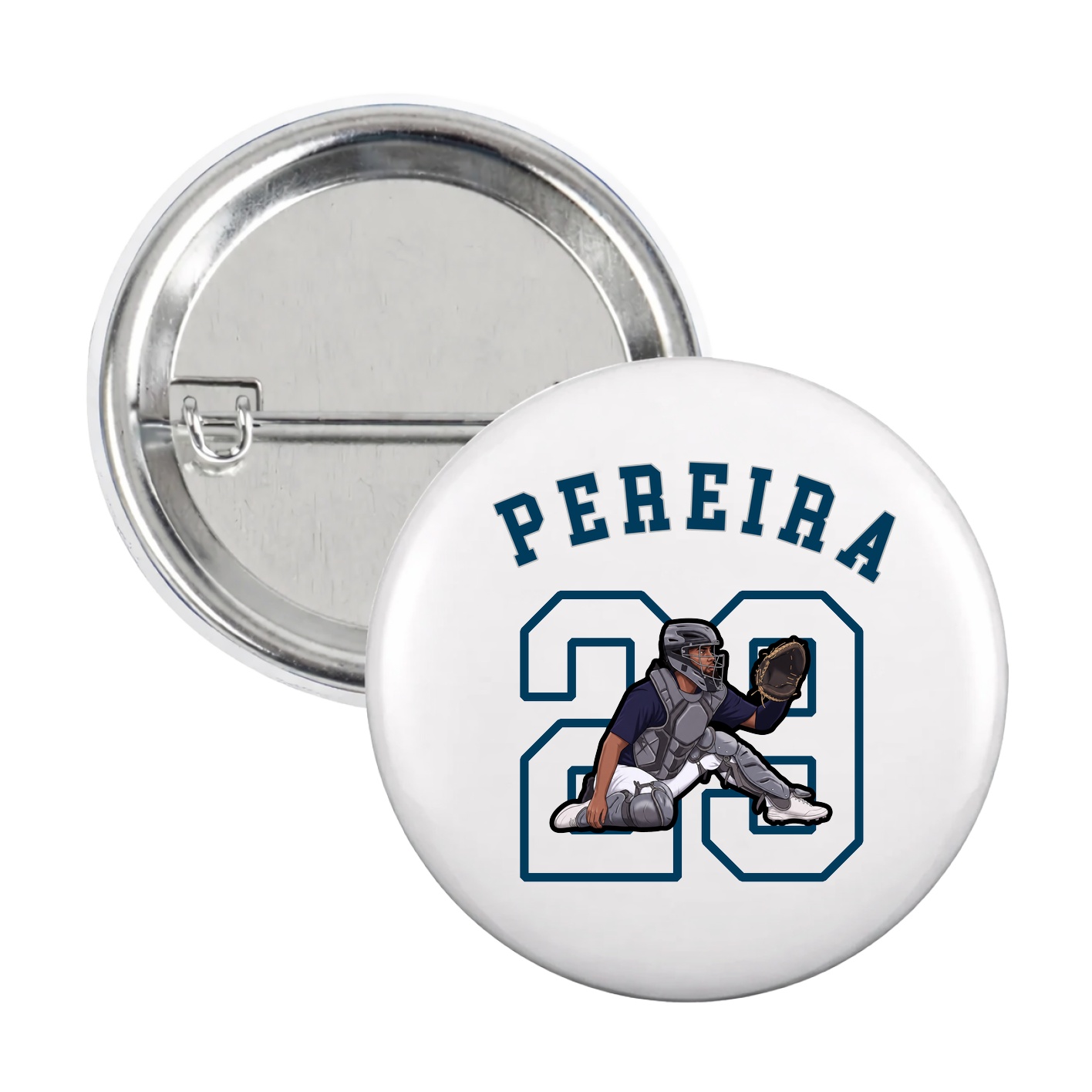Game Day Button — Shirsey Arch in White