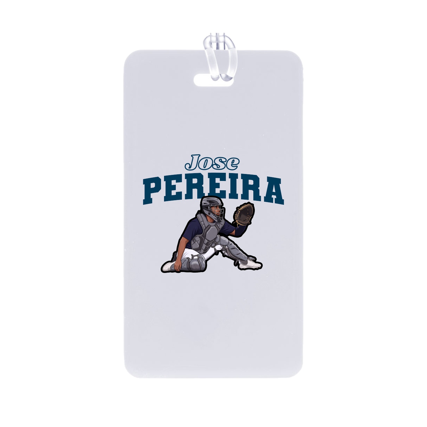 Bag Tag — Name Arch in Classic
