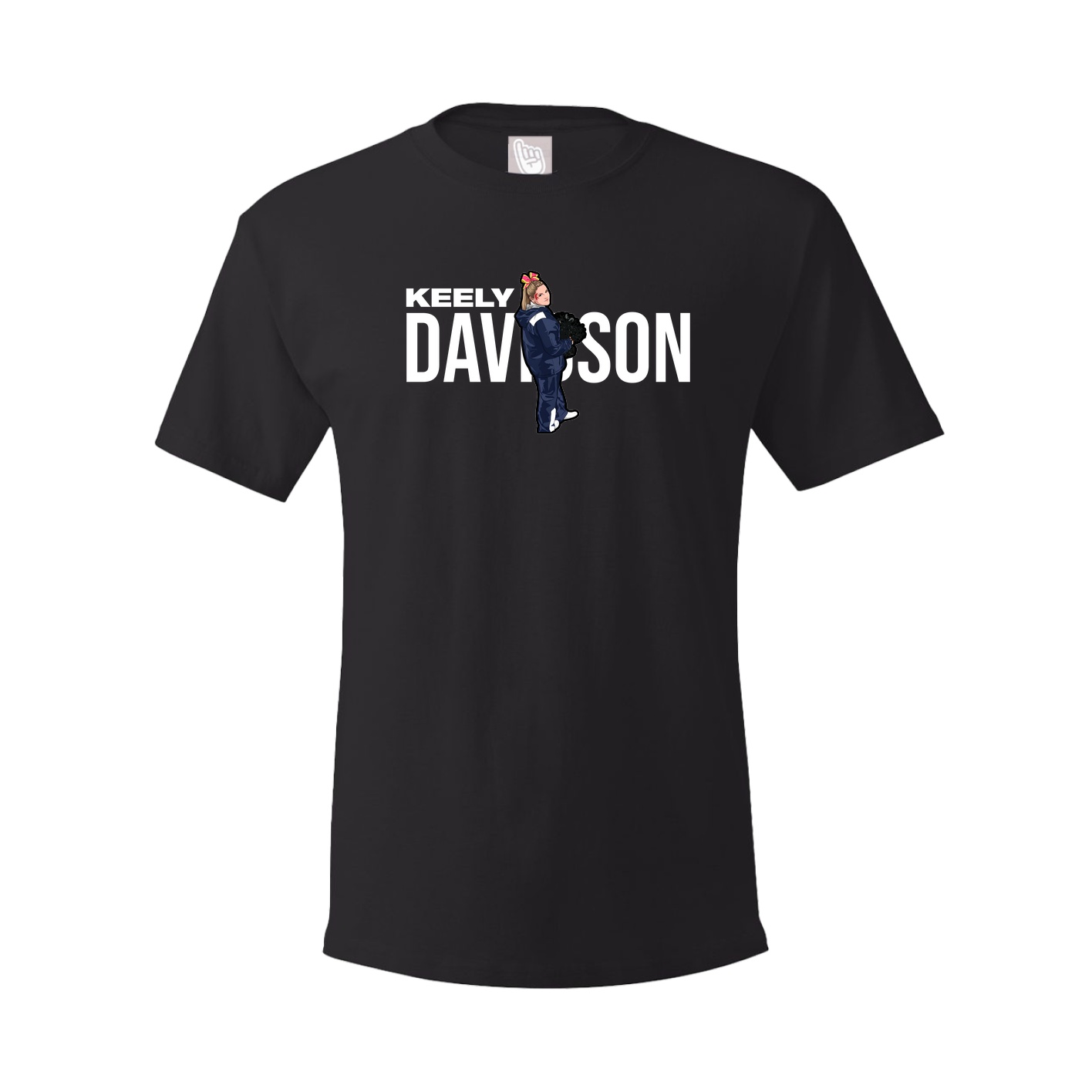 Youth Tee — Player Name in Black