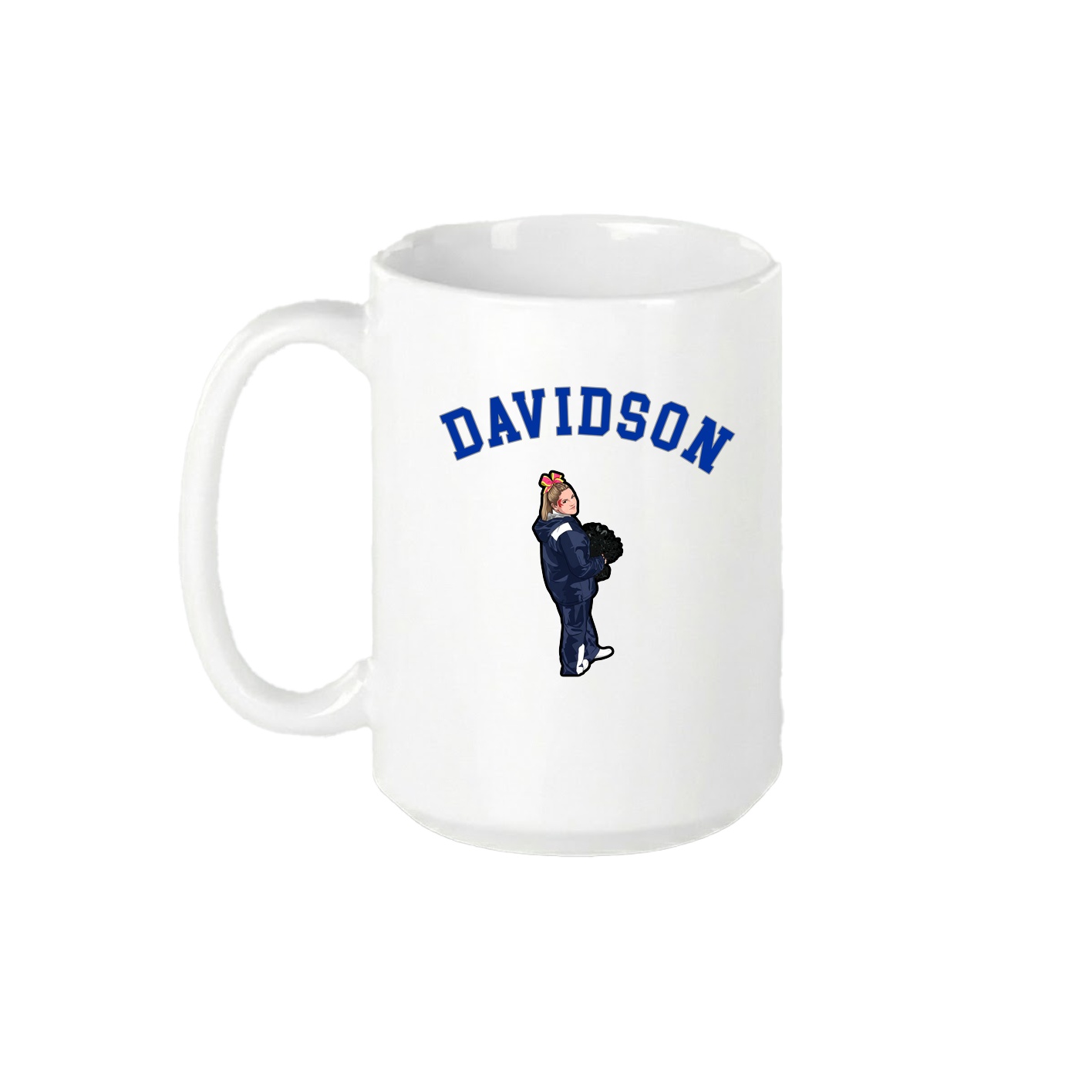 15oz Coffee Mug — Shirsey Arch in White