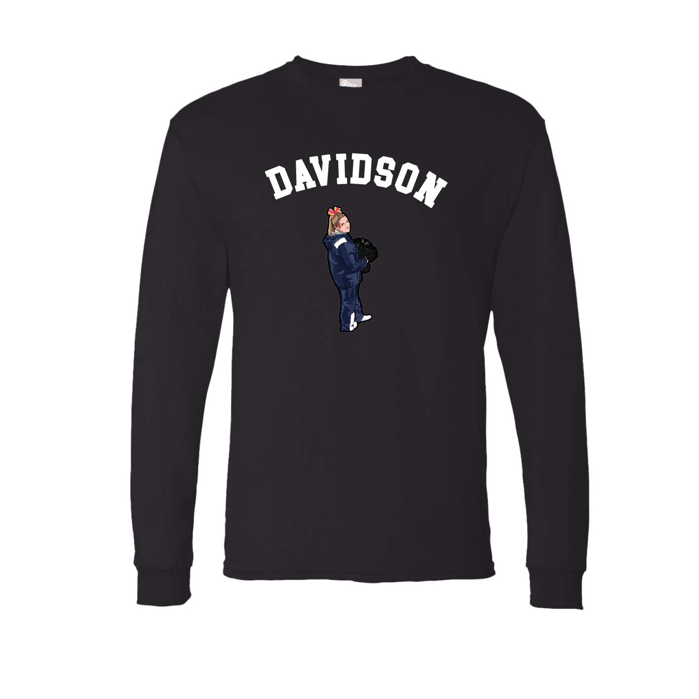 Long Sleeve Tee — Shirsey Arch in Black