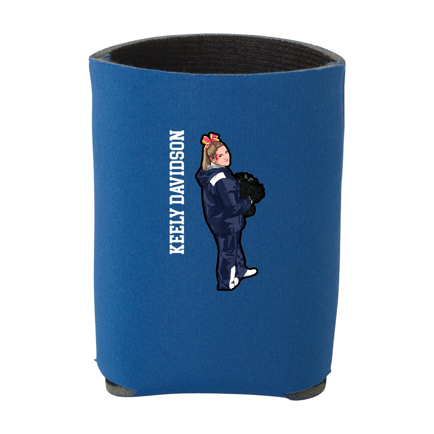 Can Holder — Name Vertical in Royal