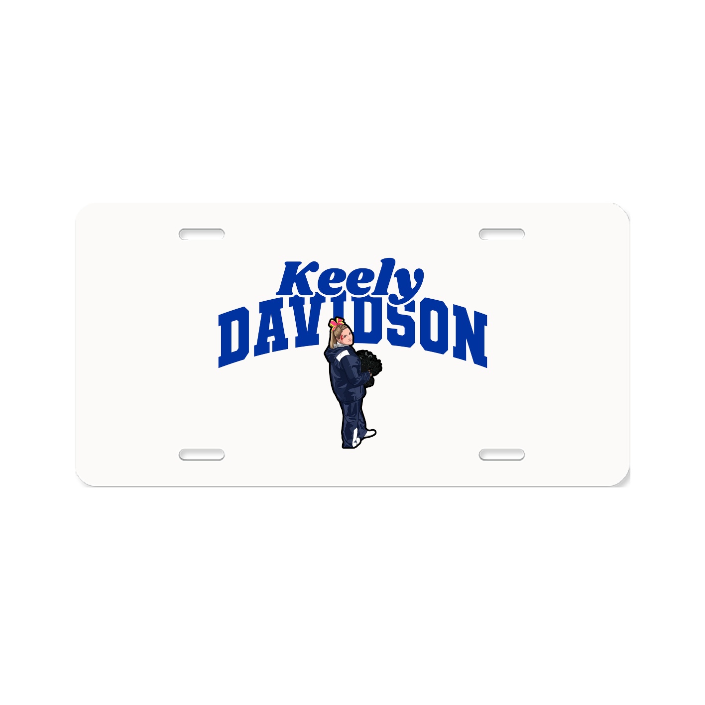 License Plate — Signature Arch in Classic