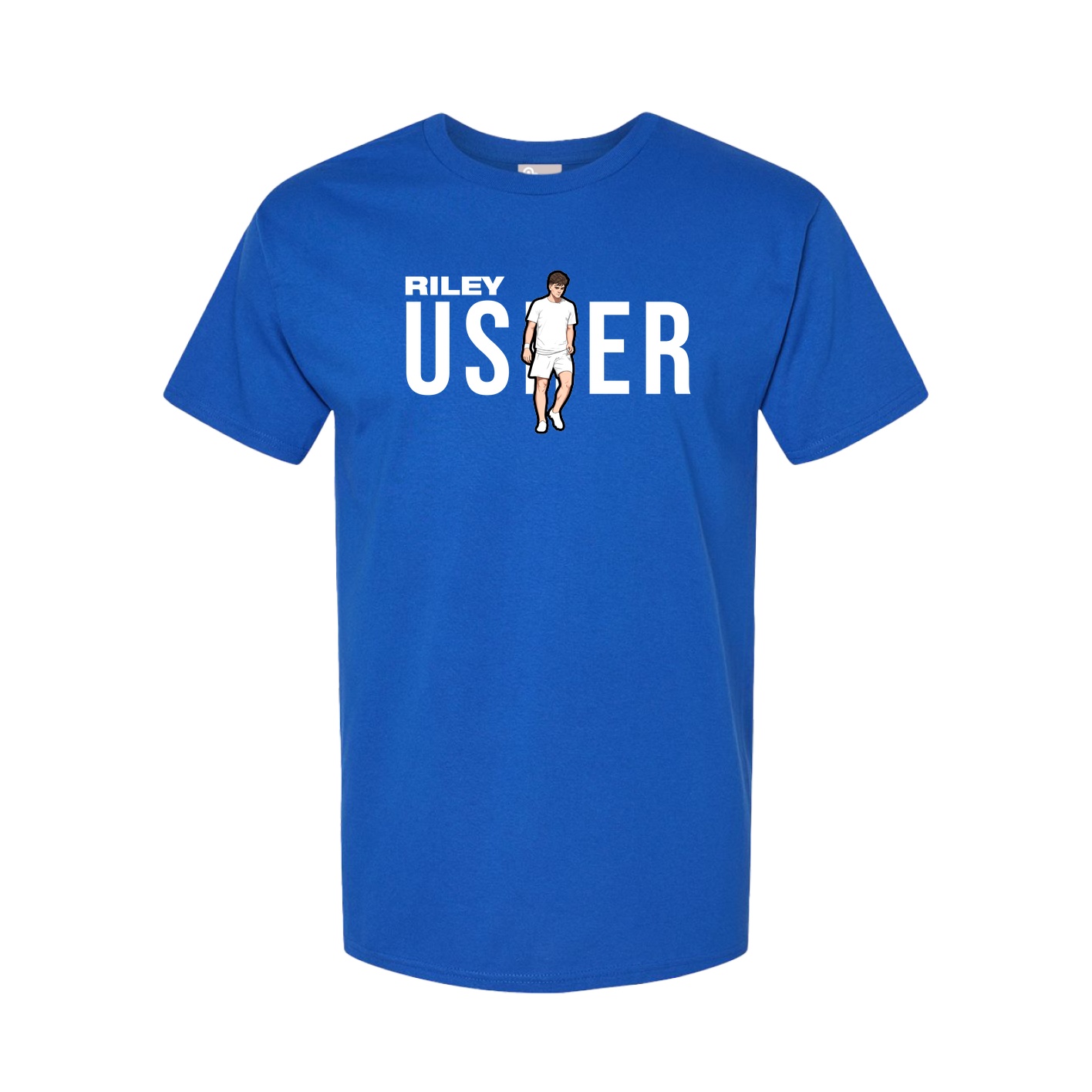 Youth Tee — Player Name in Royal