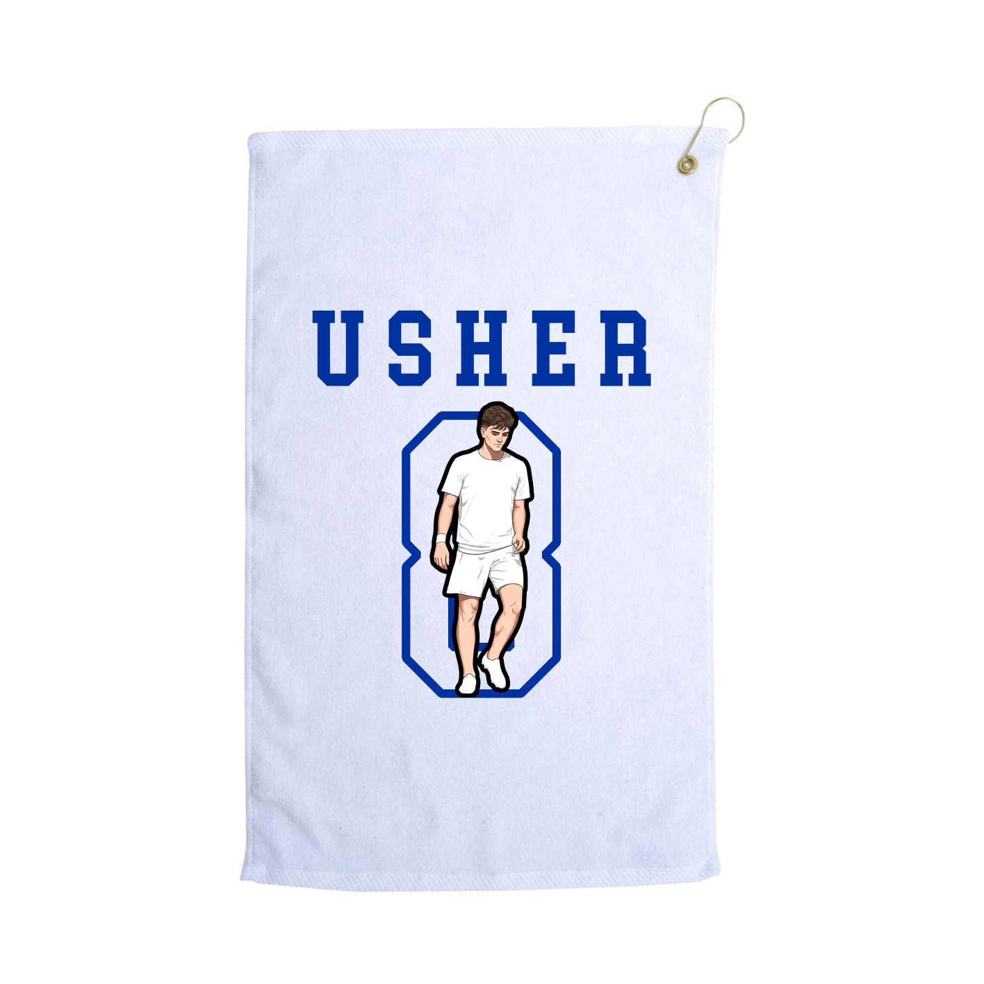 Golf Towel — Shirsey in White