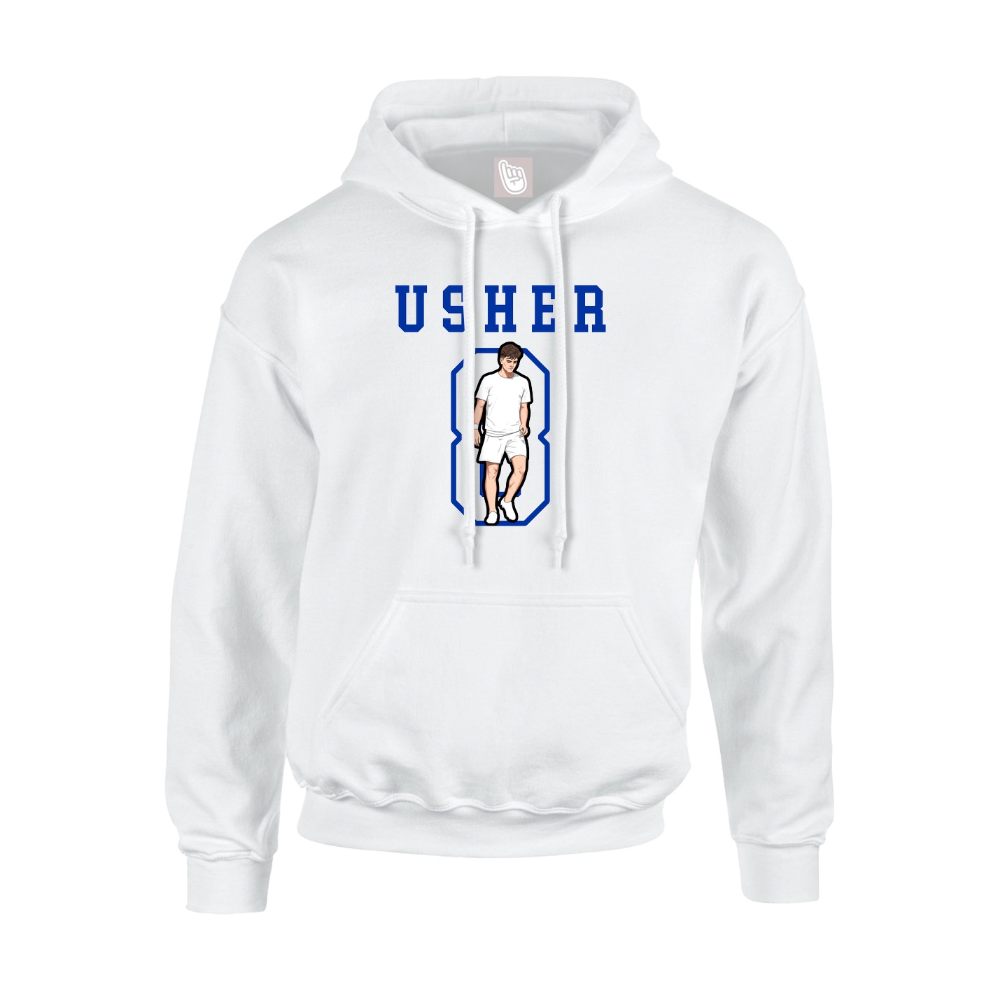 Hoodie — Shirsey in White