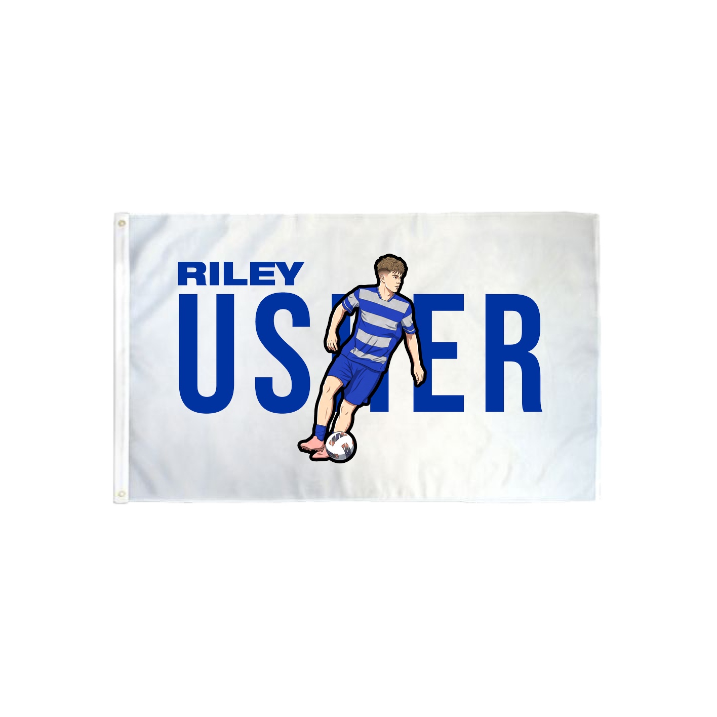 3x5 Flag — Player Name in Classic
