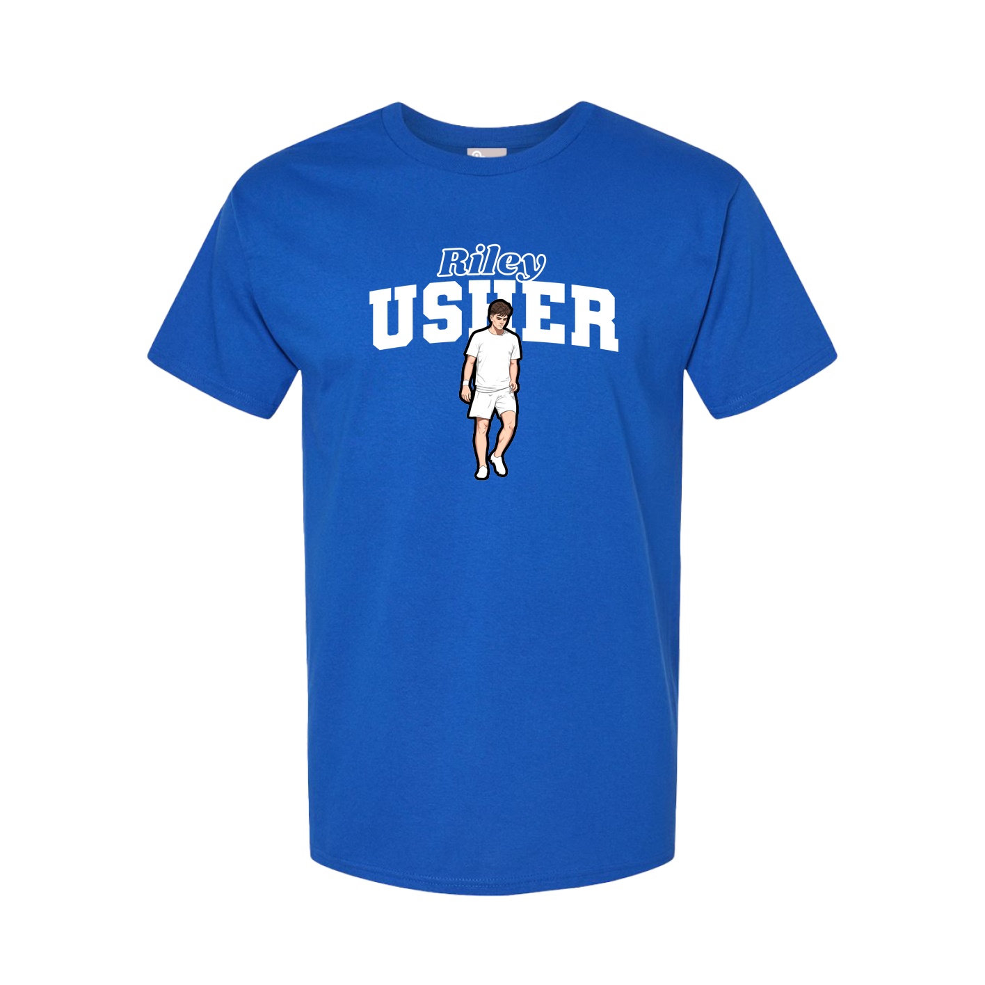 Tee — Name Arch in Royal
