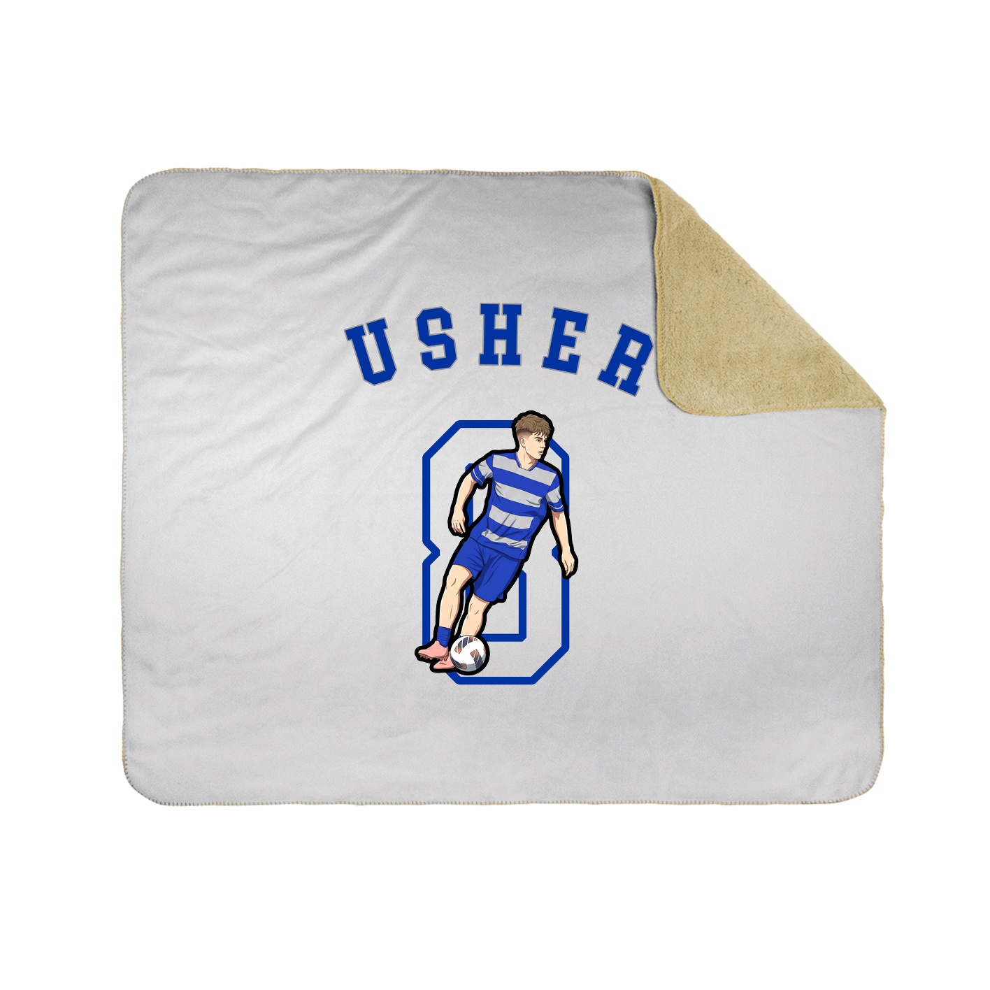 Throw Blanket — Shirsey Arch in White